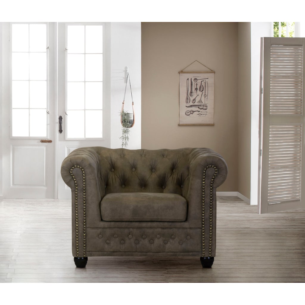 Home affaire Chesterfield-Sessel »Rysum«