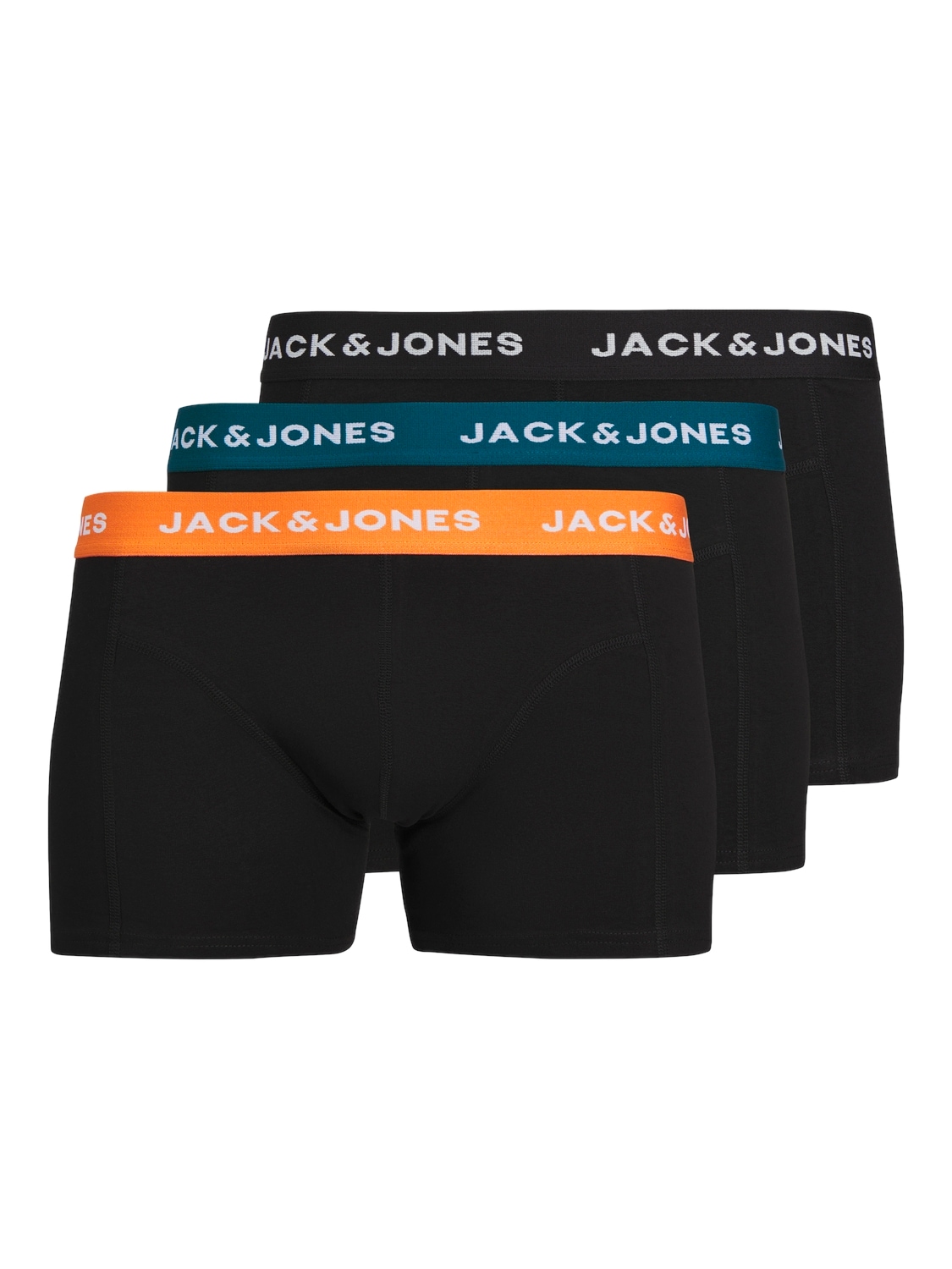 Jack & Jones Junior Boxershorts "JACJONAS SOLID TRUNKS 3 PACK JNR", (Packung, 3 St.)