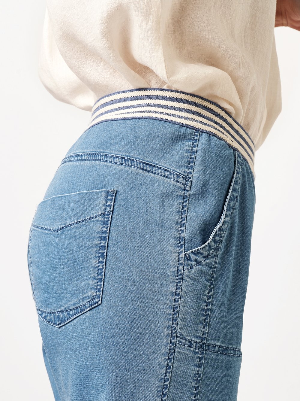 TONI 3/4-Hose »Sue«, mit gestreiftem Bund