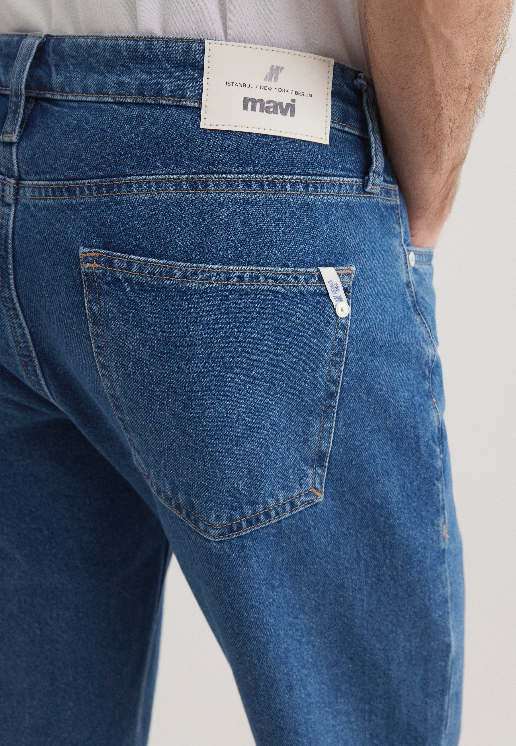 Mavi Weite Jeans »LISBON«, Loose Straight Jeans