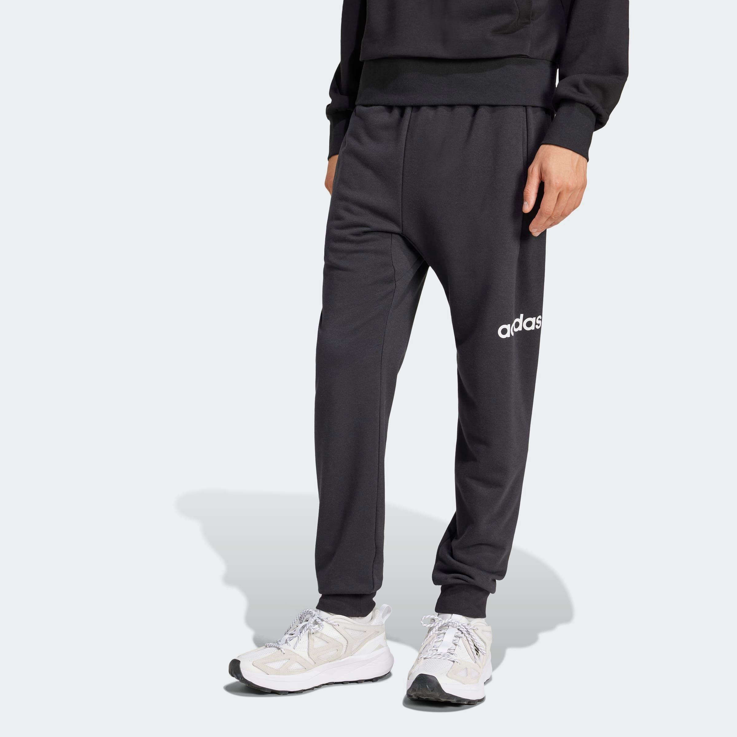 adidas Sportswear Sporthose "ESSENTIALS LINEAR FRENCH TERRY" aus Baumwolle, günstig online kaufen