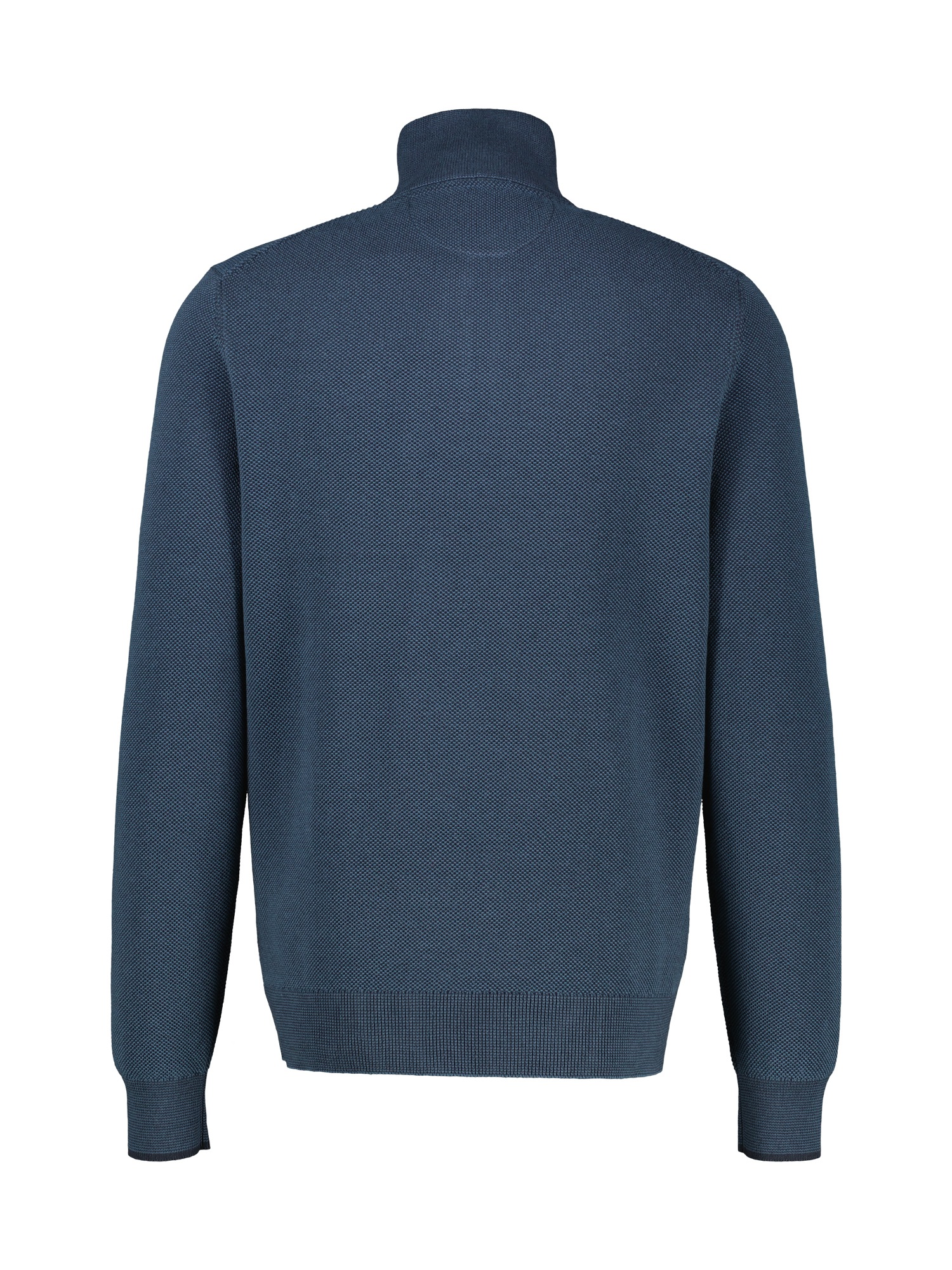 LERROS Sweatshirt »Troyer in Strukturqualität«, Herrensweatshirt aus 100% Baumwolle & Troyer-Kragen mit Reißverschluss
