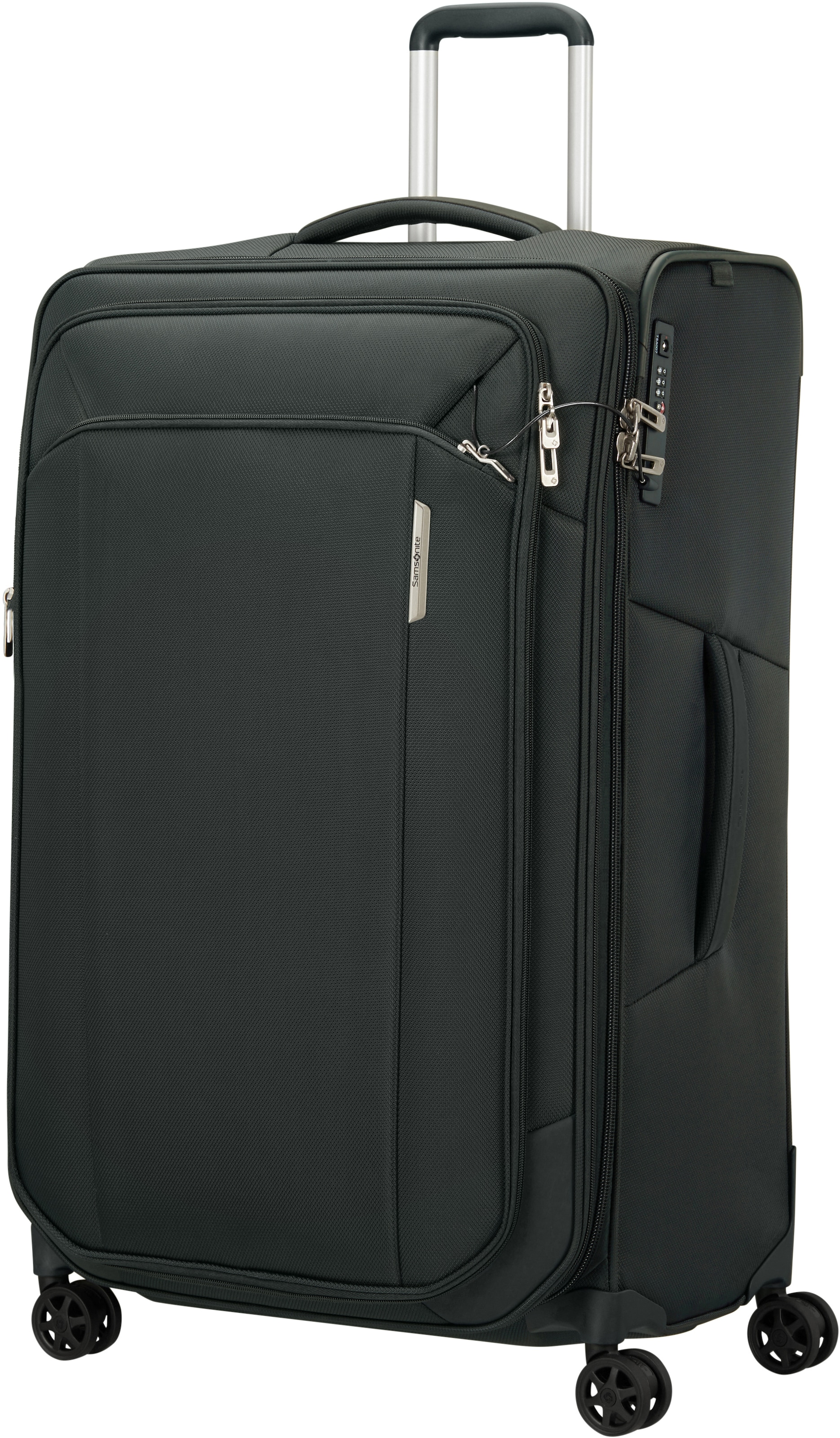 Samsonite "RESPARK exp, verschiedene Größen und Farben" 124 l 4 Rollen voll gefütterter Innenraum, mit Packgurten und Trennwand