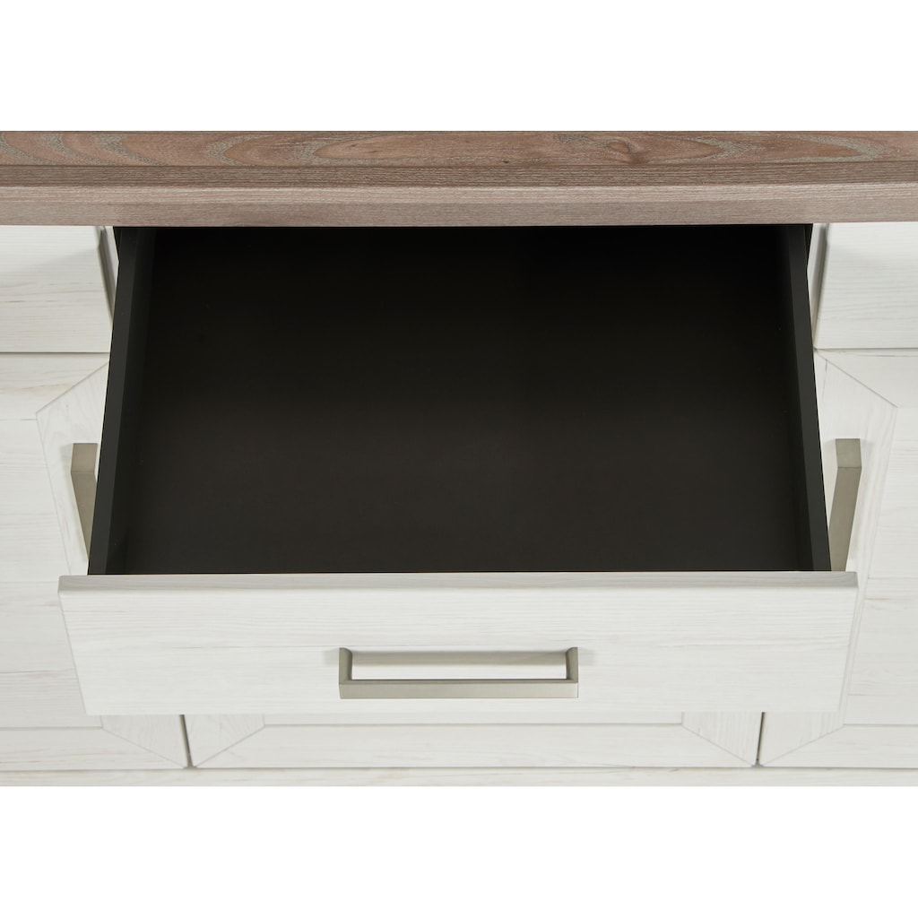 set one by Musterring Buffetschrank »york«, 2-teilig (Sideboard und Aufsatzschrank)