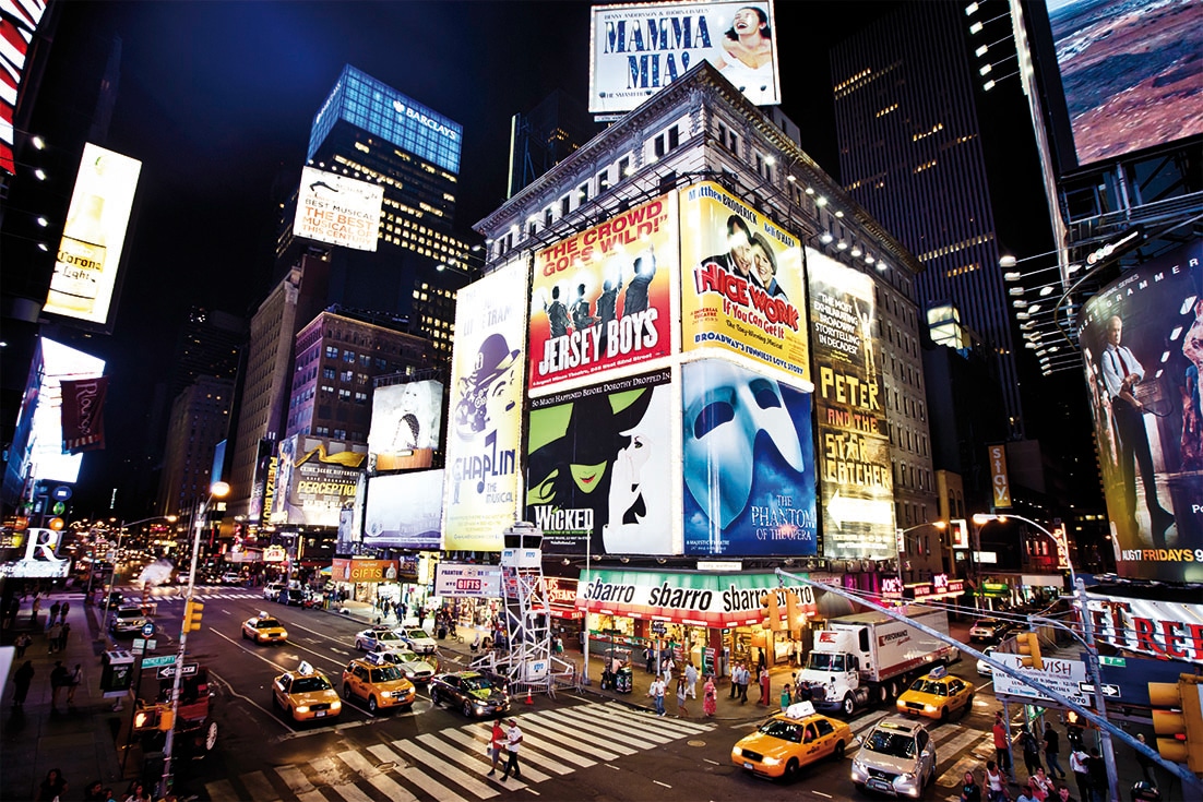 Papermoon Fototapete "New York Time Square", matt