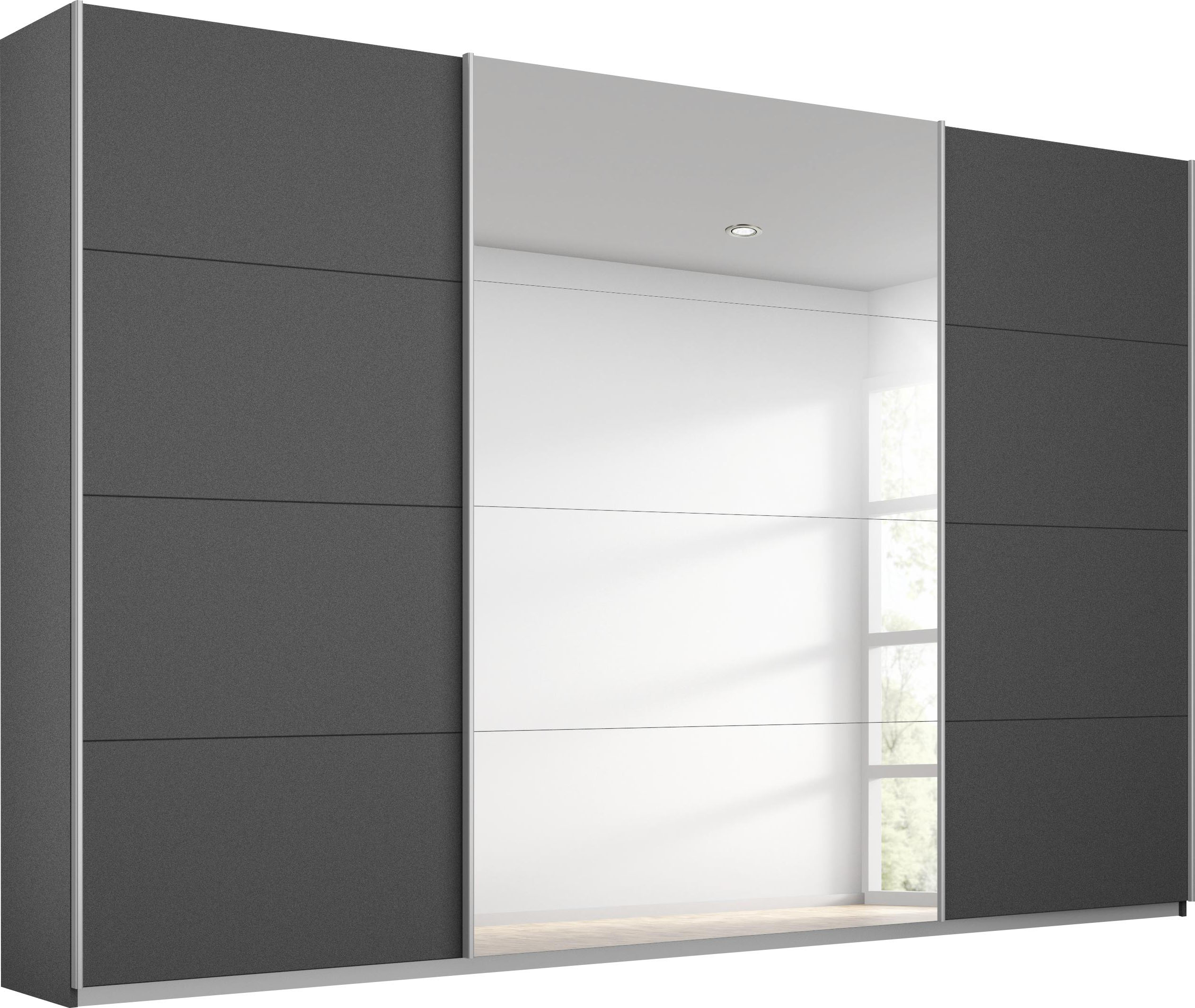 OTTO home 1100000002199 "Mehrzweckschrank Aktenschrank Möbel Mietswohnung Schlafzimmer TOMA" Breiten 203/271/315/360 cm, Höhen 210/229 cm, inkl. Regaleinsatz sowie zusätzlichen Einlegeböden MADE IN GERMANY