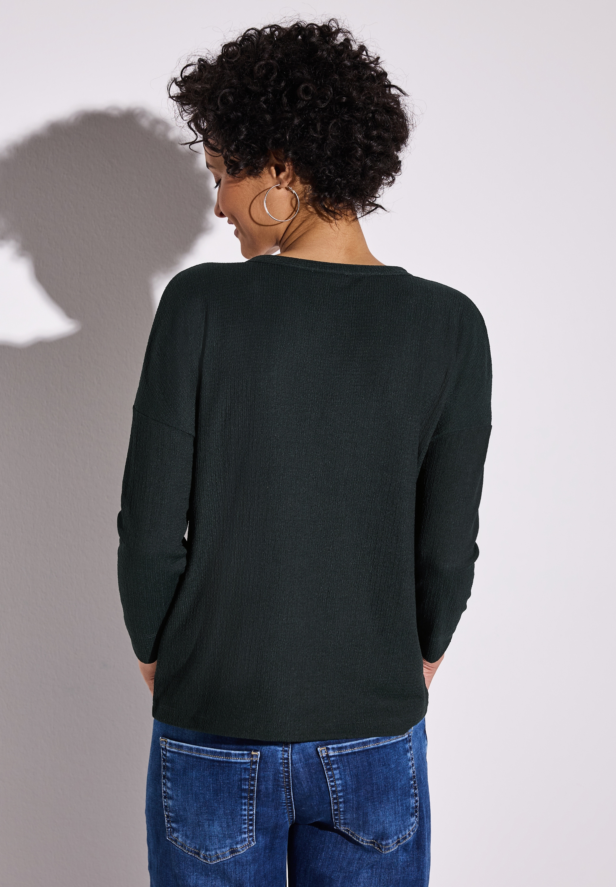 STREET ONE Shirtjacke, mit Struktur