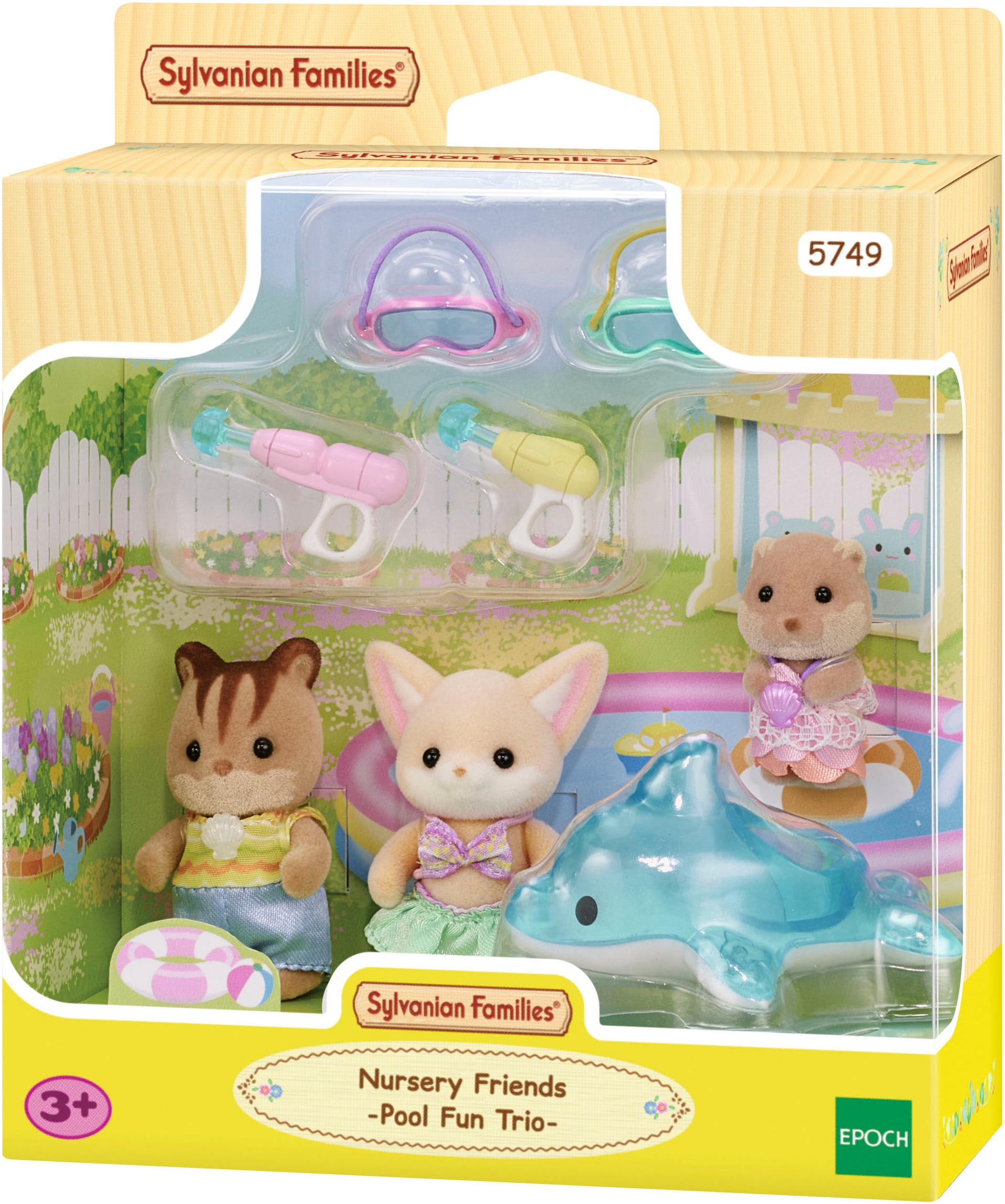 Sylvanian Families Spielfigur »Erlebniskindergarten Freunde - Poolspaß«