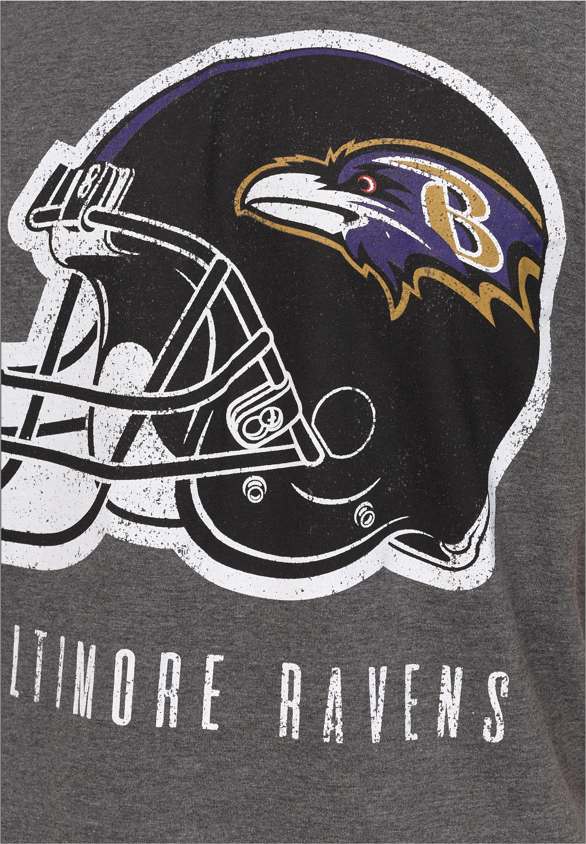 Recovered T-Shirt »NFL Ravens Helmet Dark Core«, (1 tlg.), für alle Fans der Baltimore Ravens