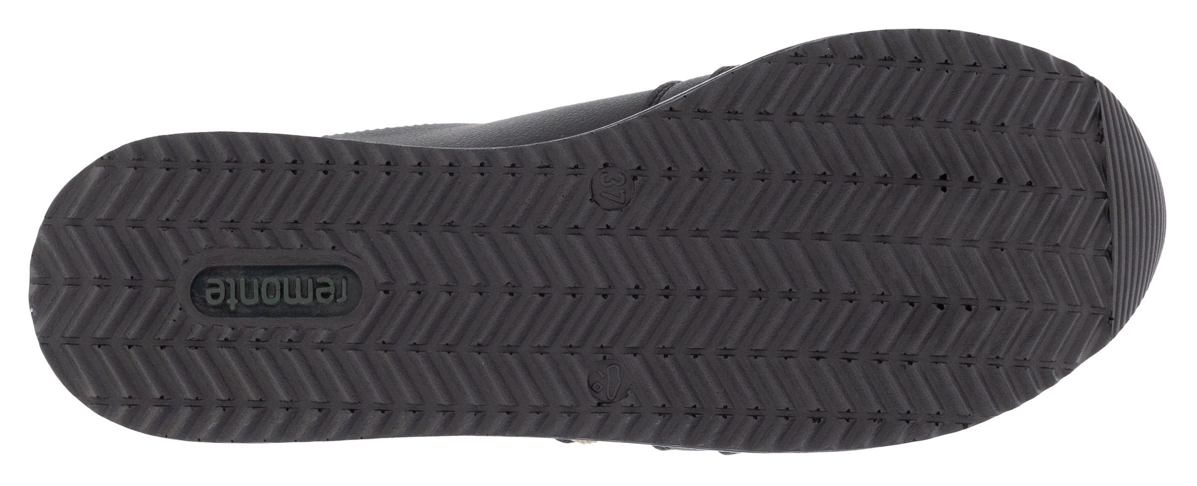 Remonte Plateausneaker, Freizeitschuh, Halbschuh, Schnürschuh mit seitlichem Reißverschluss