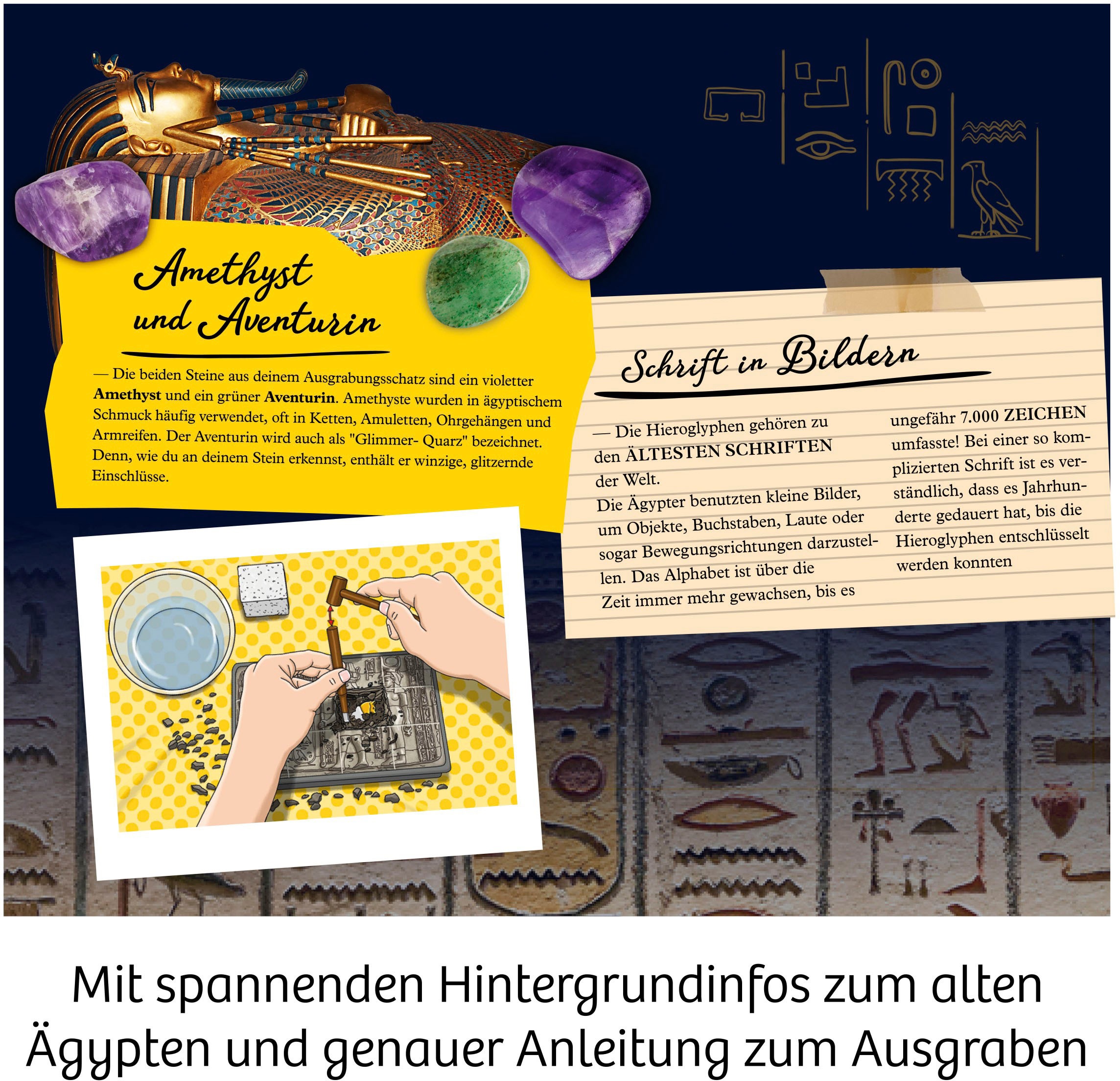 Kosmos Experimentierkasten »Pharaonen-Schatz«