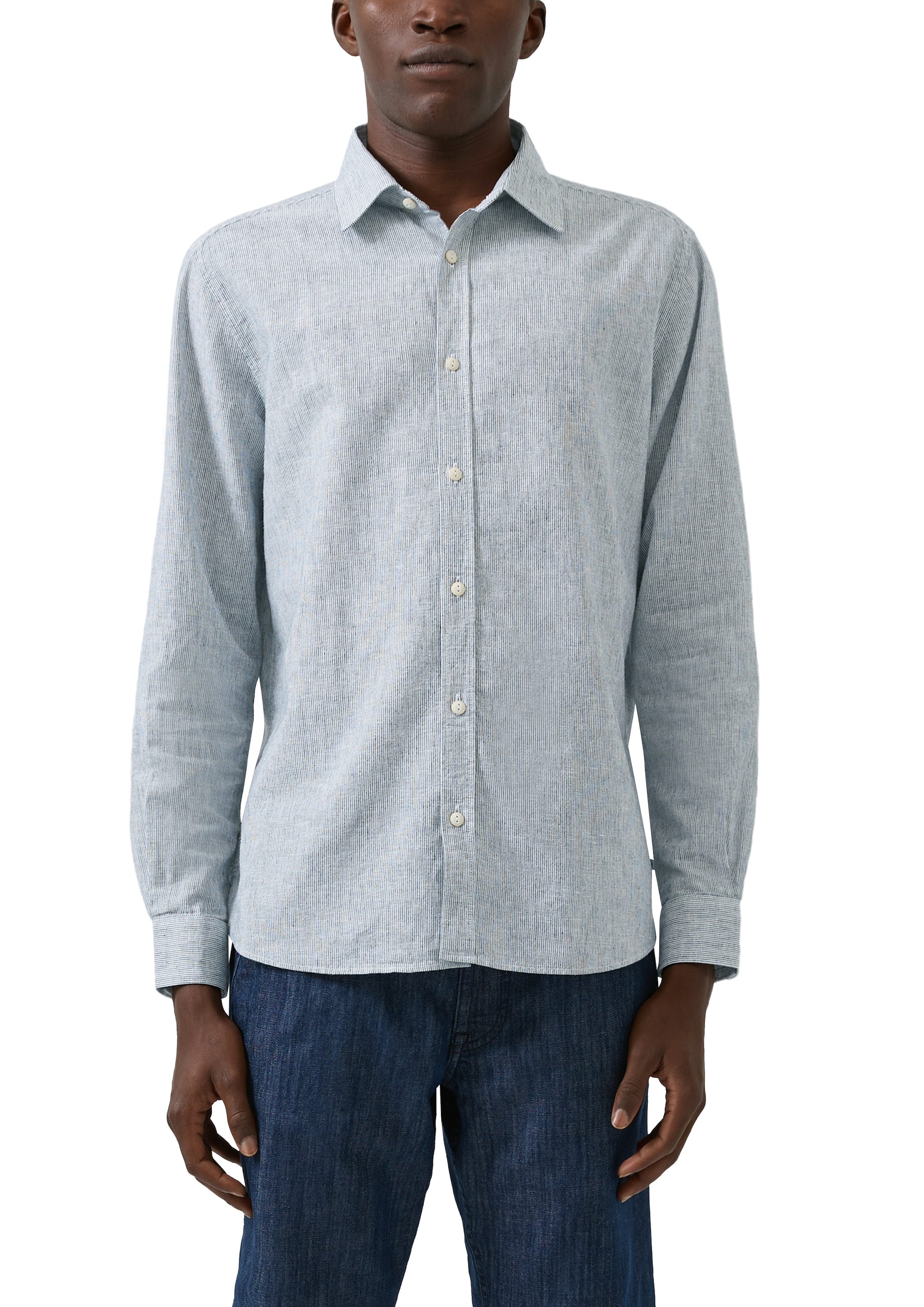 s.Oliver Langarmhemd mit Manschetten