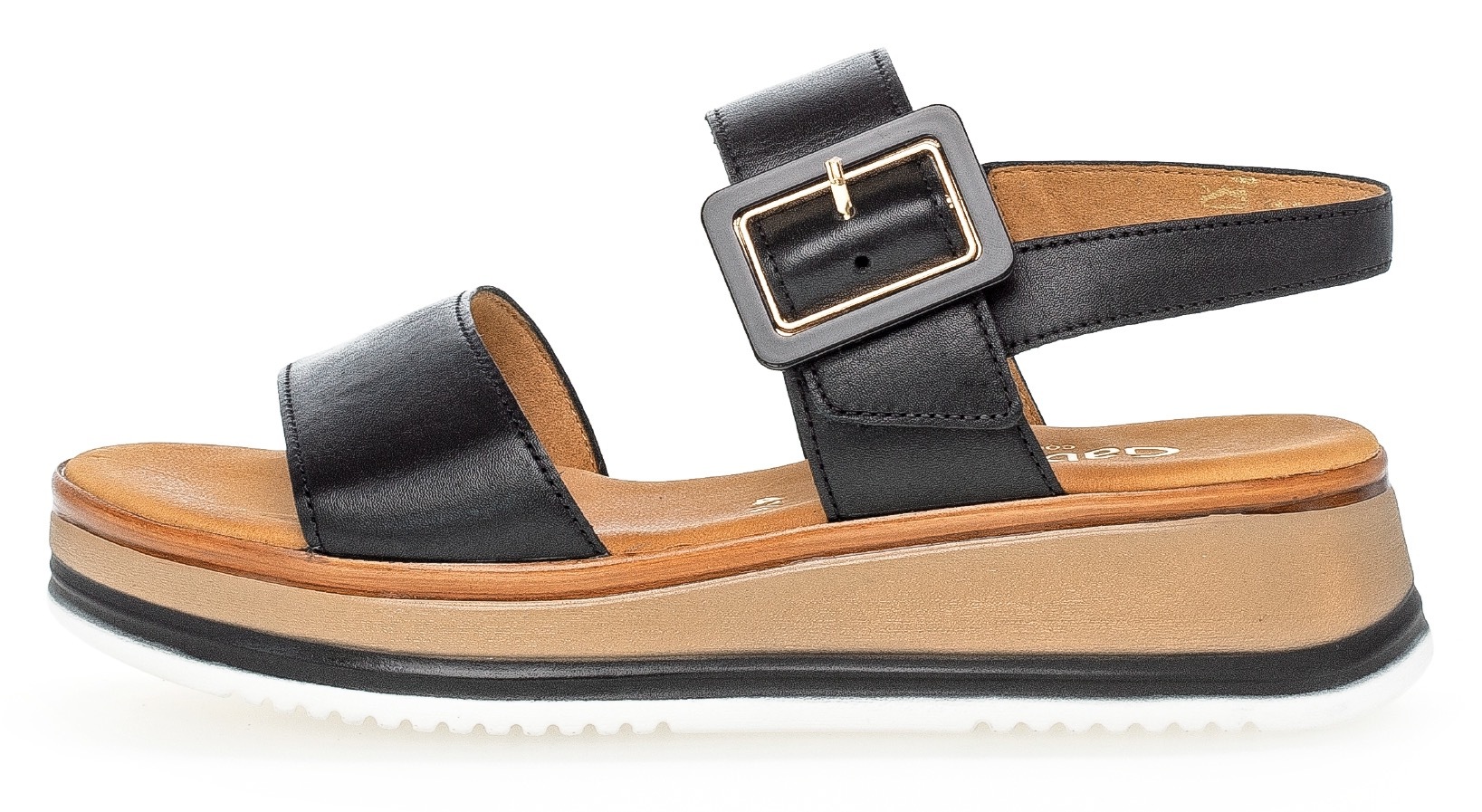 Thumbnail - Gabor Keilsandalette "RHODOS", Riemchensandale, Sommerschuh, Sandale in Weite G (=weit)