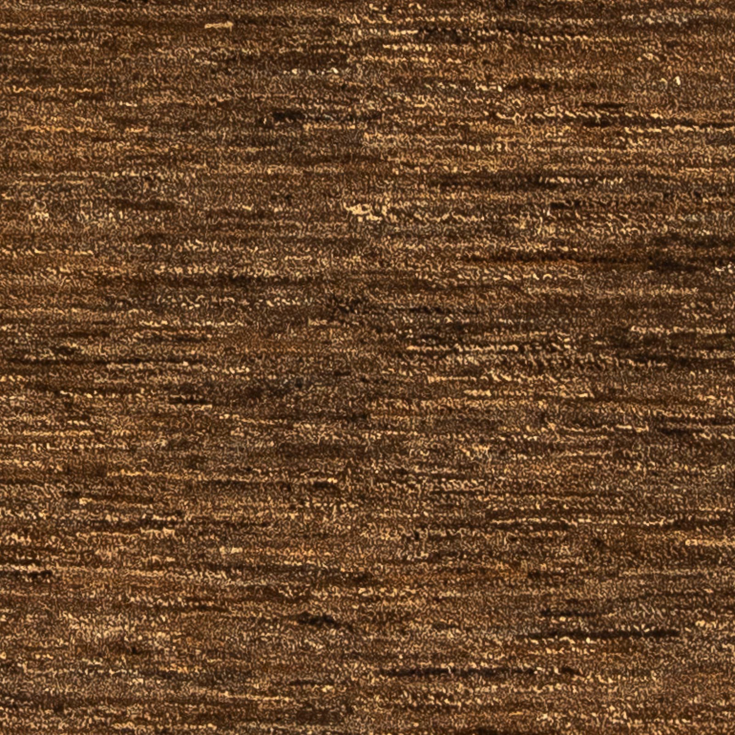 morgenland Wollteppich »Gabbeh - Indus - 166 x 94 cm - dunkelbraun«, rechteckig, Wohnzimmer, Handgeknüpft, Einzelstück mit Zertifikat