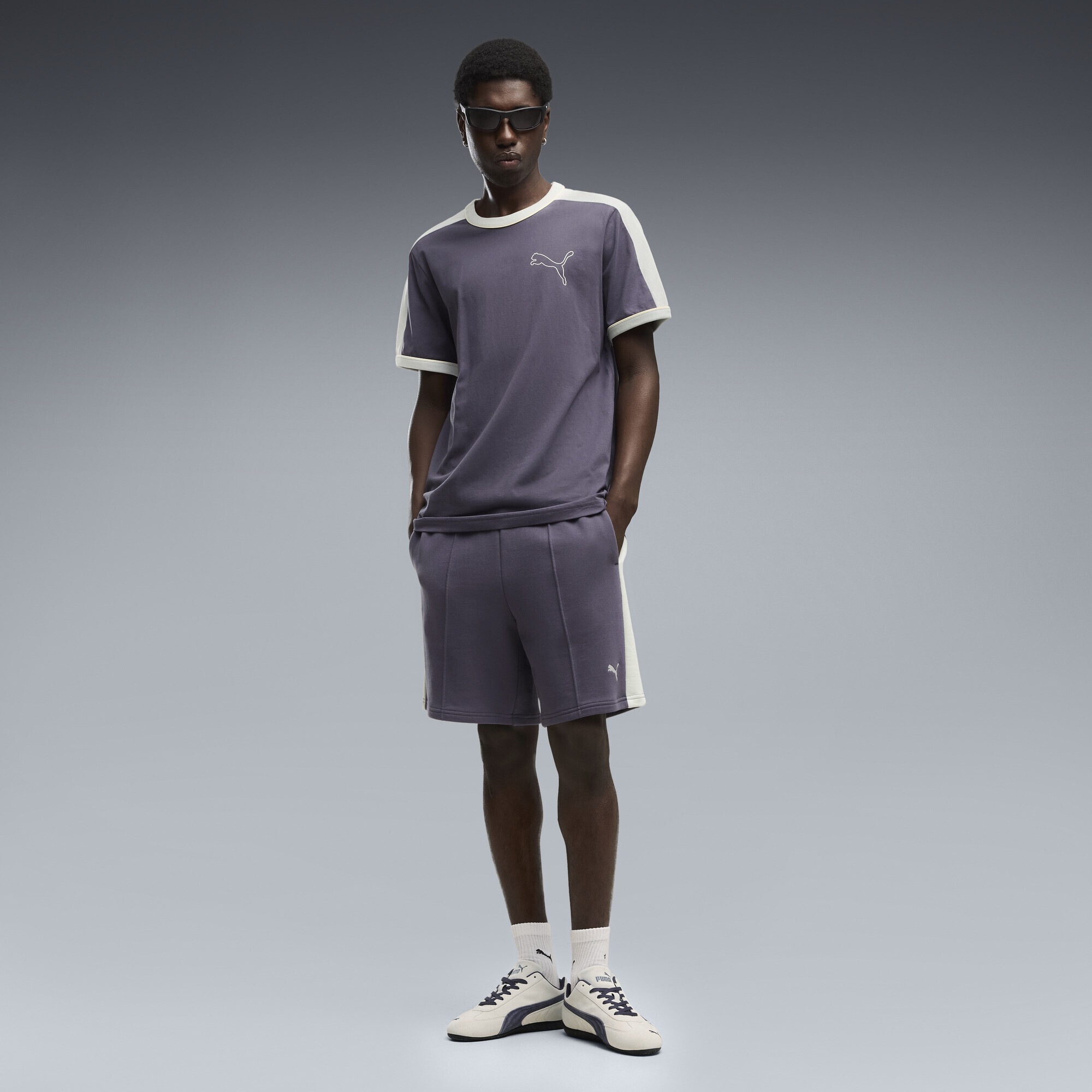 PUMA Sporthose »T7 Relaxed 7" Shorts Herren«