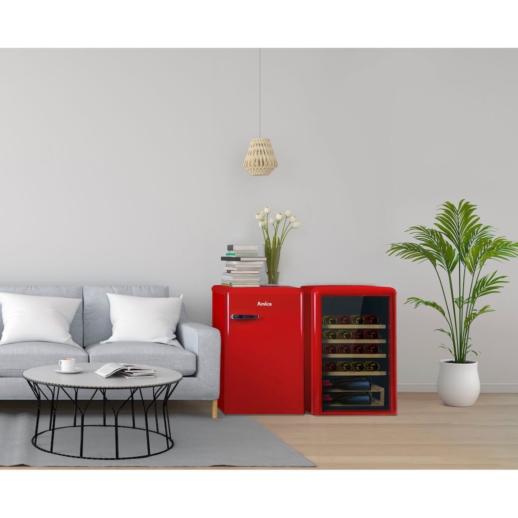 Amica Kühlschrank »KSR 361 160«, KSR 361 160 R, 87,5 cm hoch, 55 cm breit