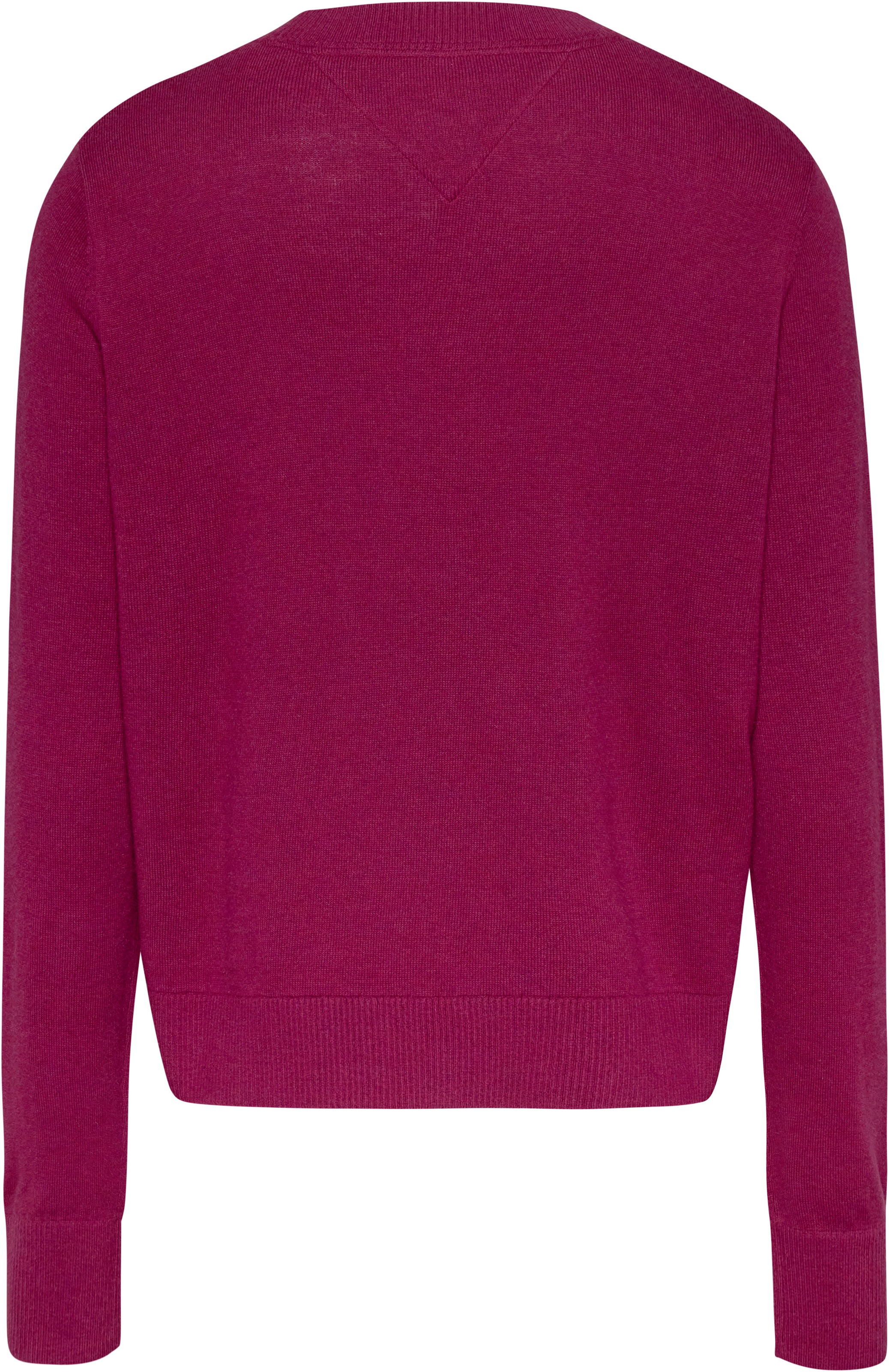Tommy Jeans Strickpullover »TJW ESSENTIAL CREW NECK SWEATER«, mit Logostickerei