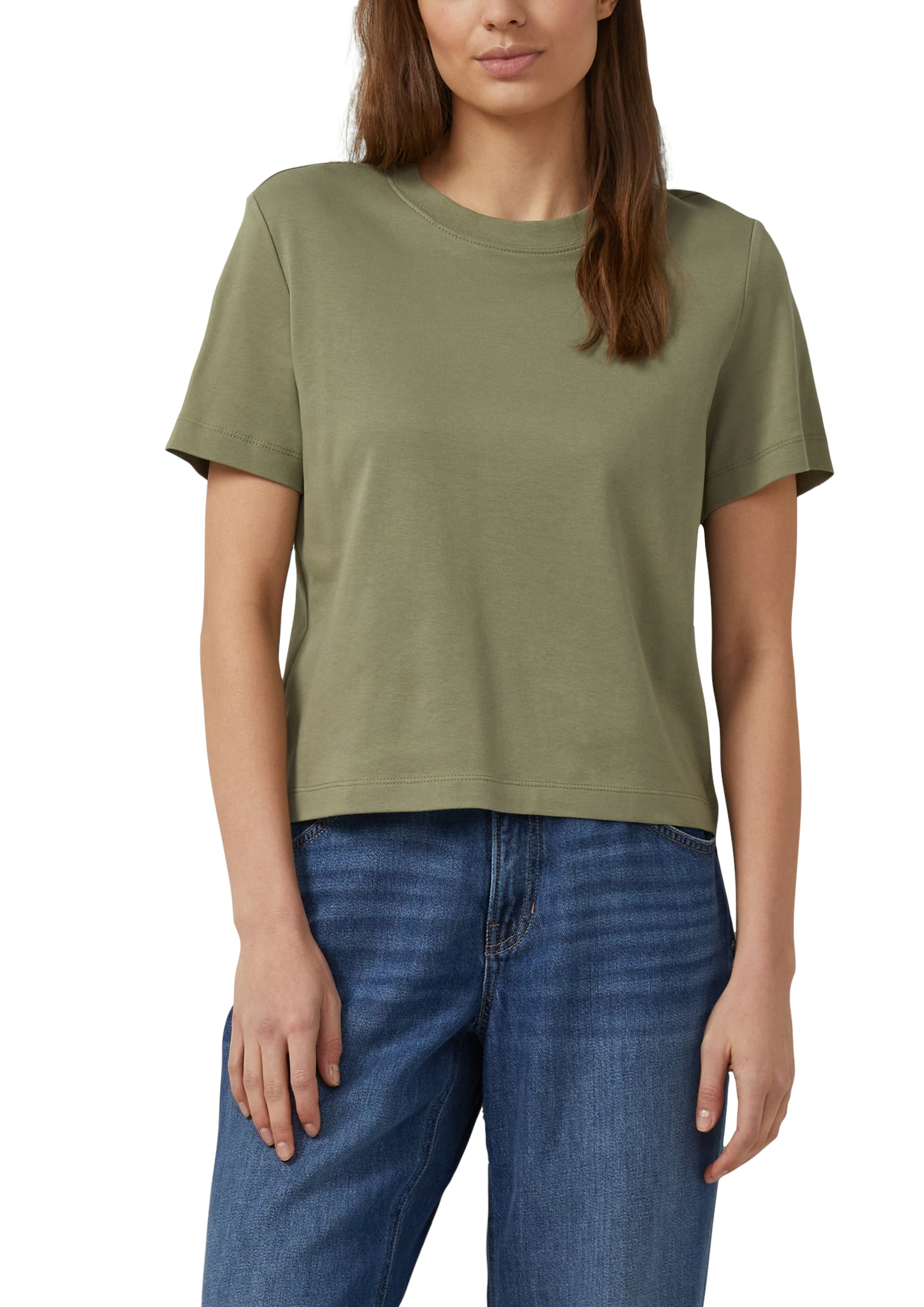 s.Oliver T-Shirt Sommershirt unifarben