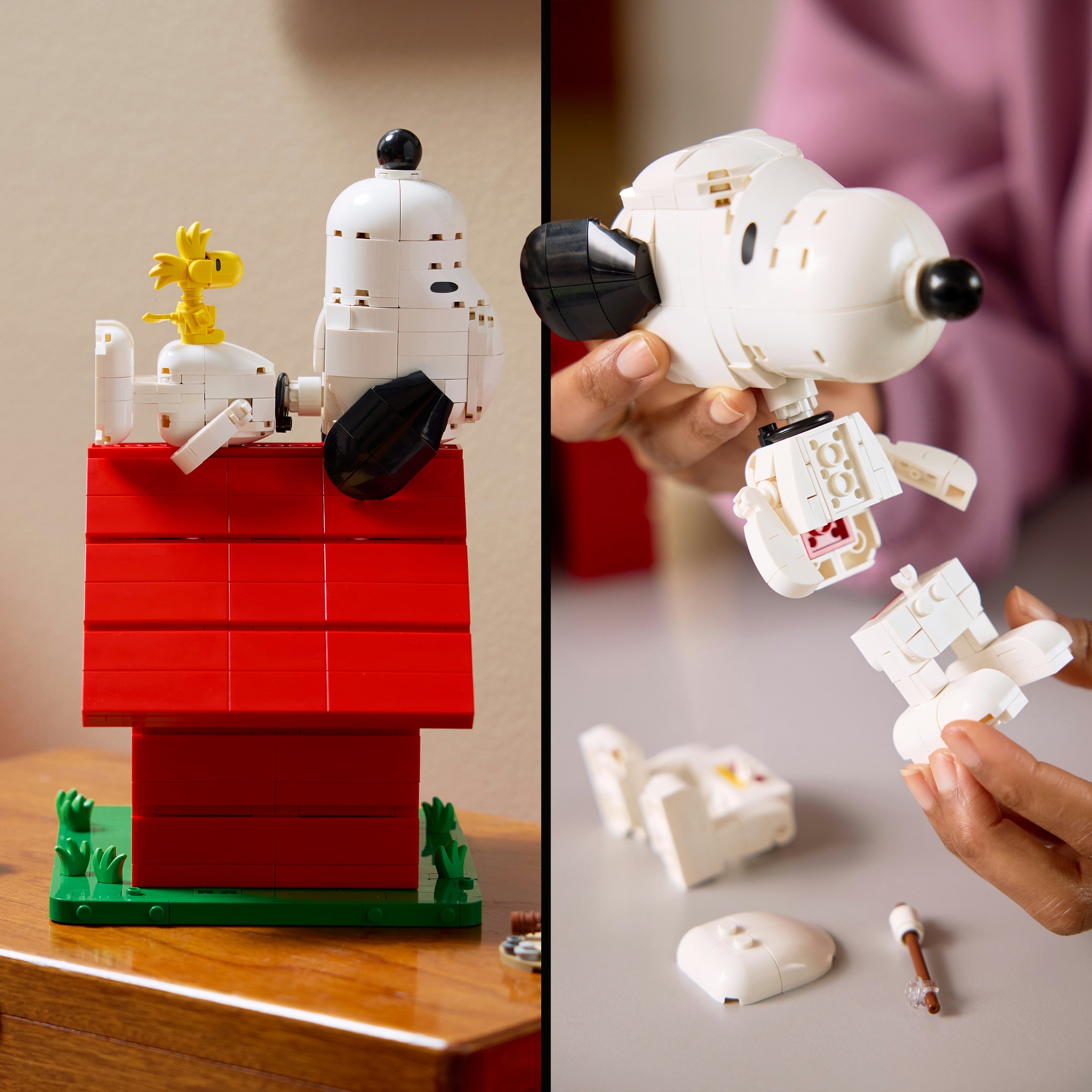 LEGO® Konstruktionsspielsteine »Peanuts: Snoopys Hundehütte (21368), LEGO Ideas« Made in Europe