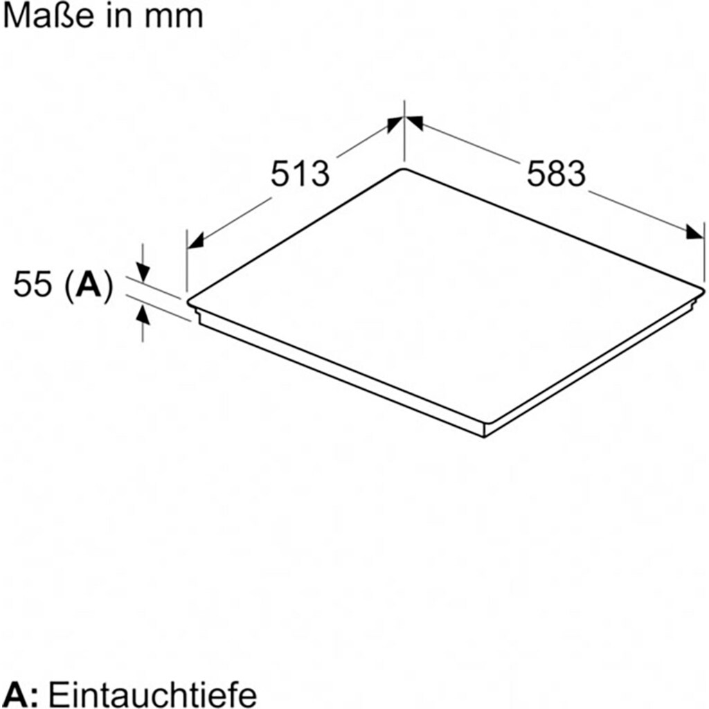 NEFF Flex-Induktions-Kochfeld von SCHOTT CERAN® »T66STY4L0«, T66STY4L0