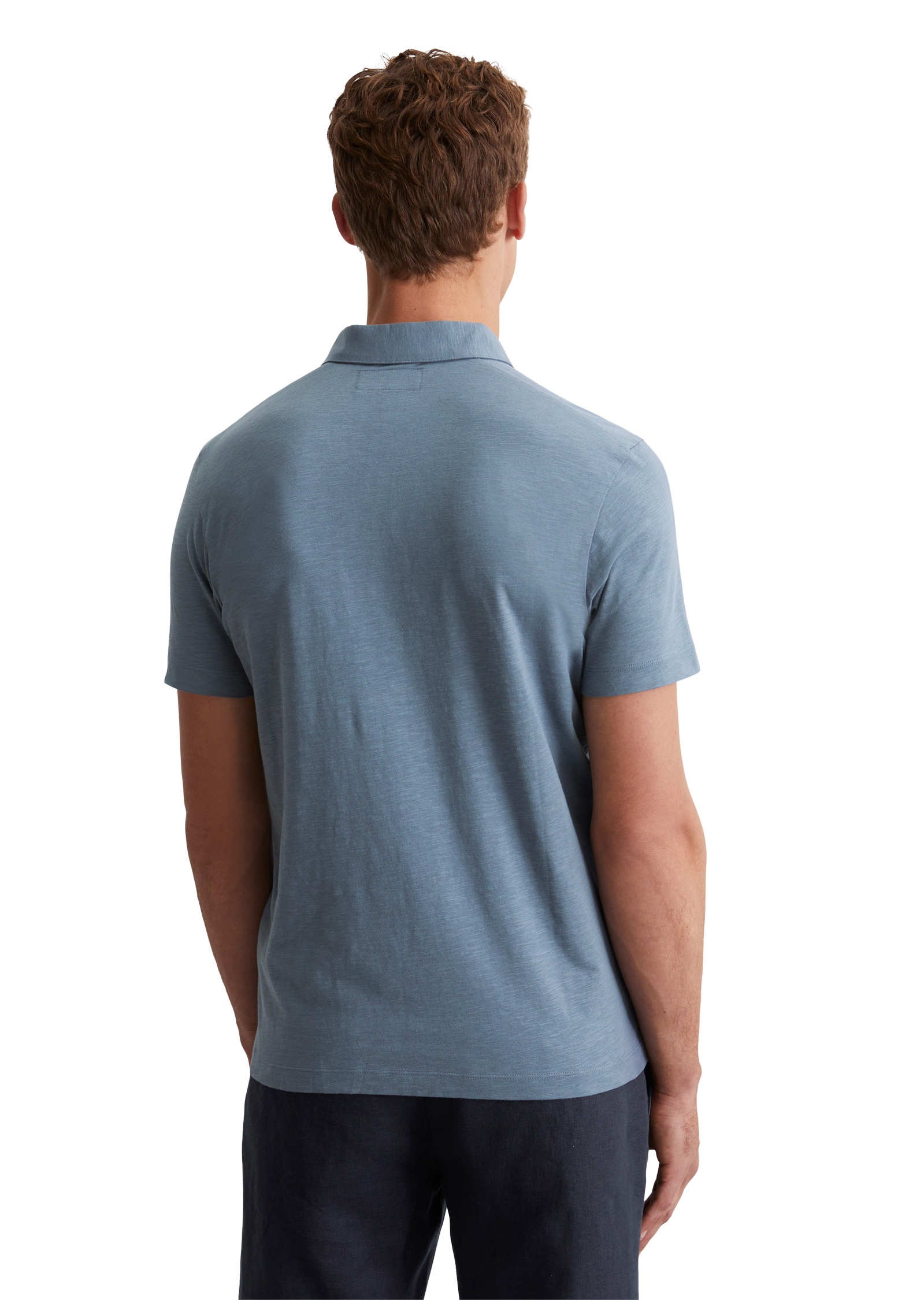 Marc O'Polo Poloshirt »in softer Slub-Jersey-Qualität«