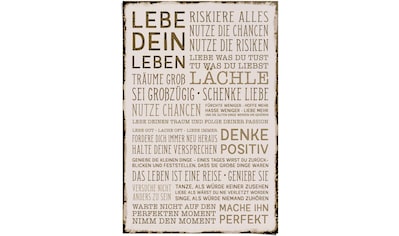 Reinders! Poster »Familienregeln«, (1 St.) kaufen | BAUR
