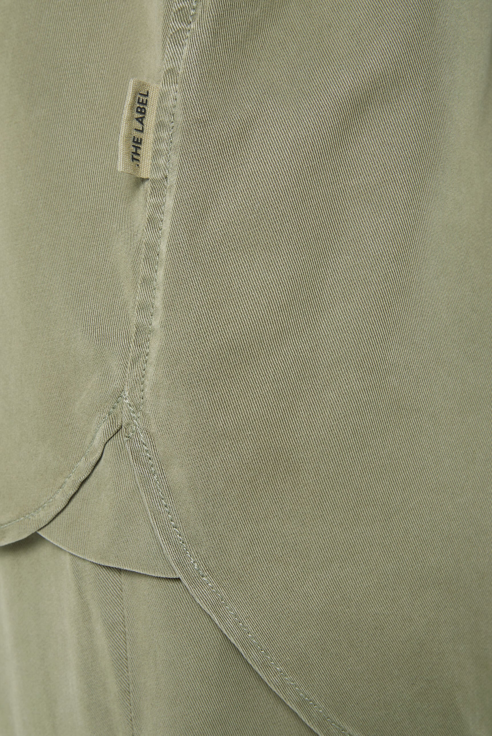 SENSES.THE LABEL Langarmbluse, mit längerer Rückenpartie