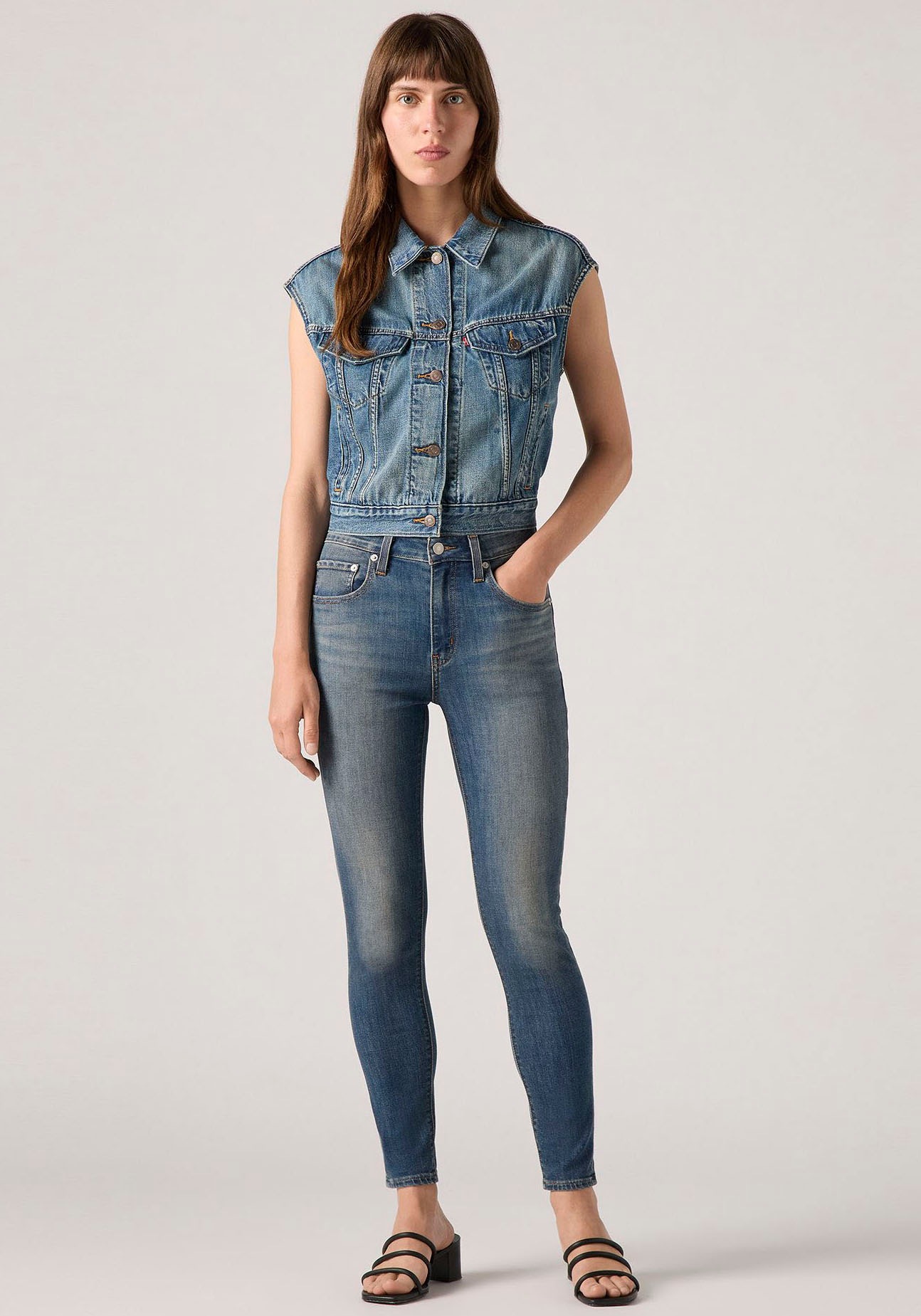 Levi's® Skinny-fit-Jeans »721 High rise skinny«, mit hohem Bund