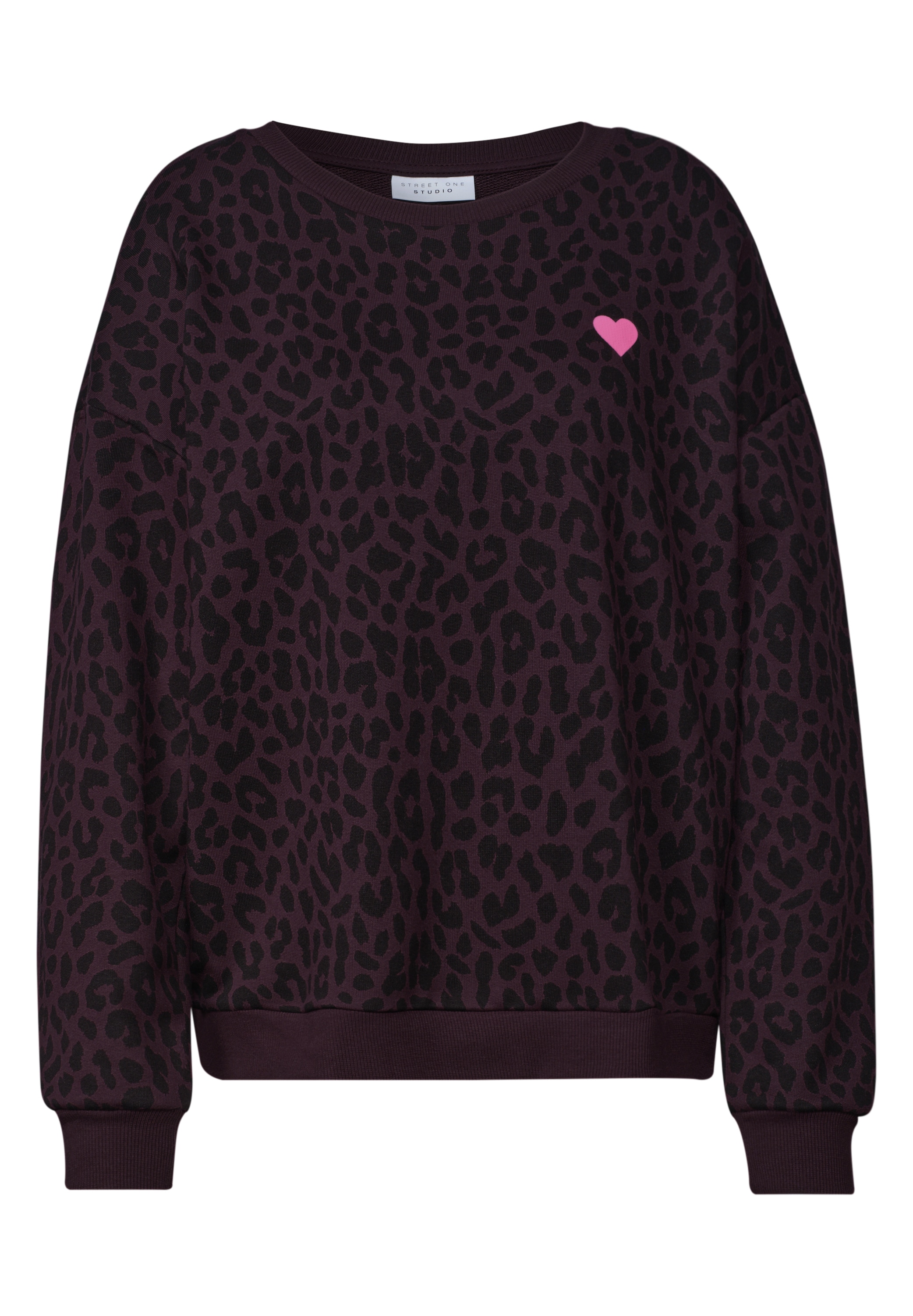 STREET ONE STUDIO Sweatshirt , mit Leomuster
