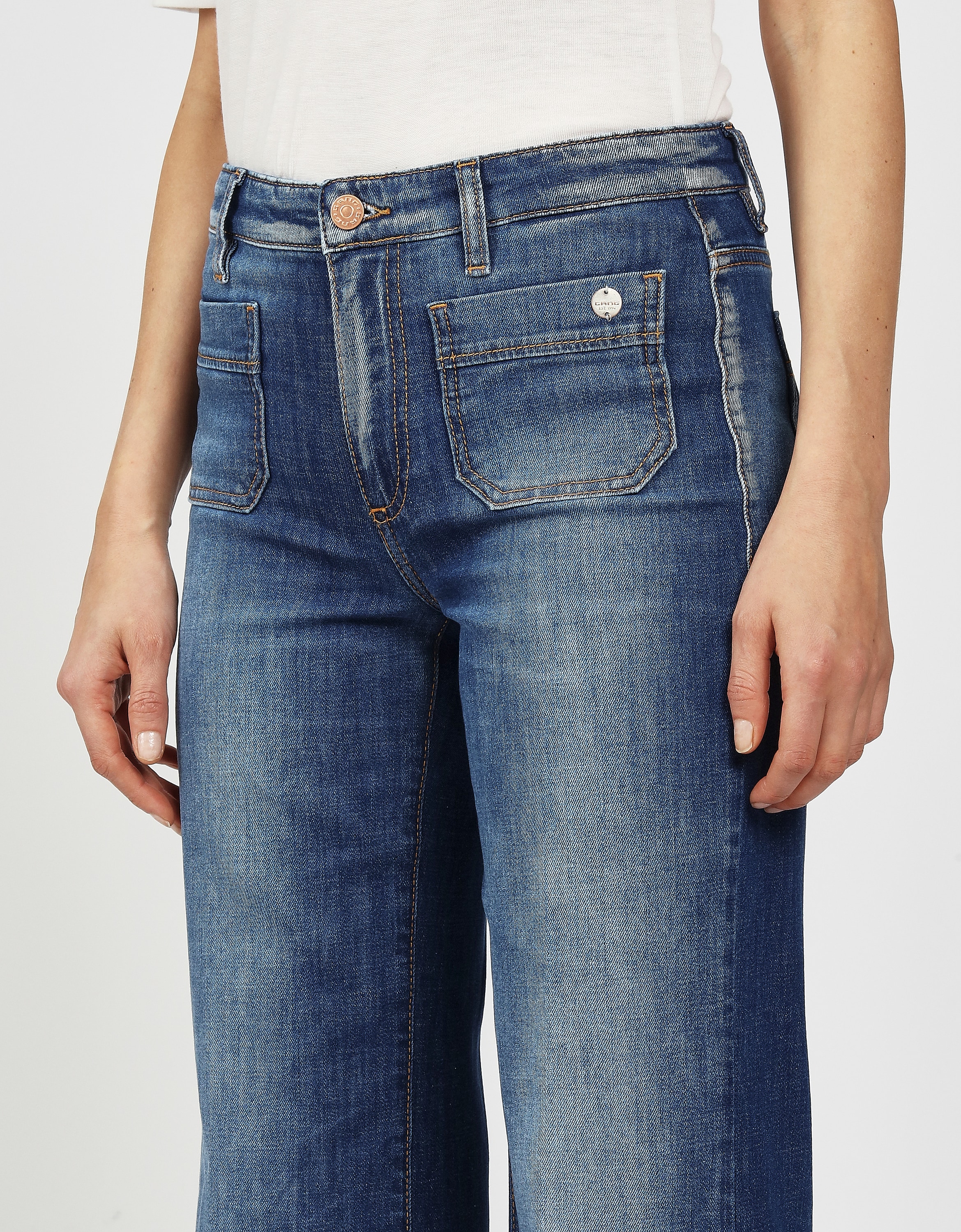 GANG Schlagjeans »GANG Jeans Wide Fit 94JESSI FLARED«