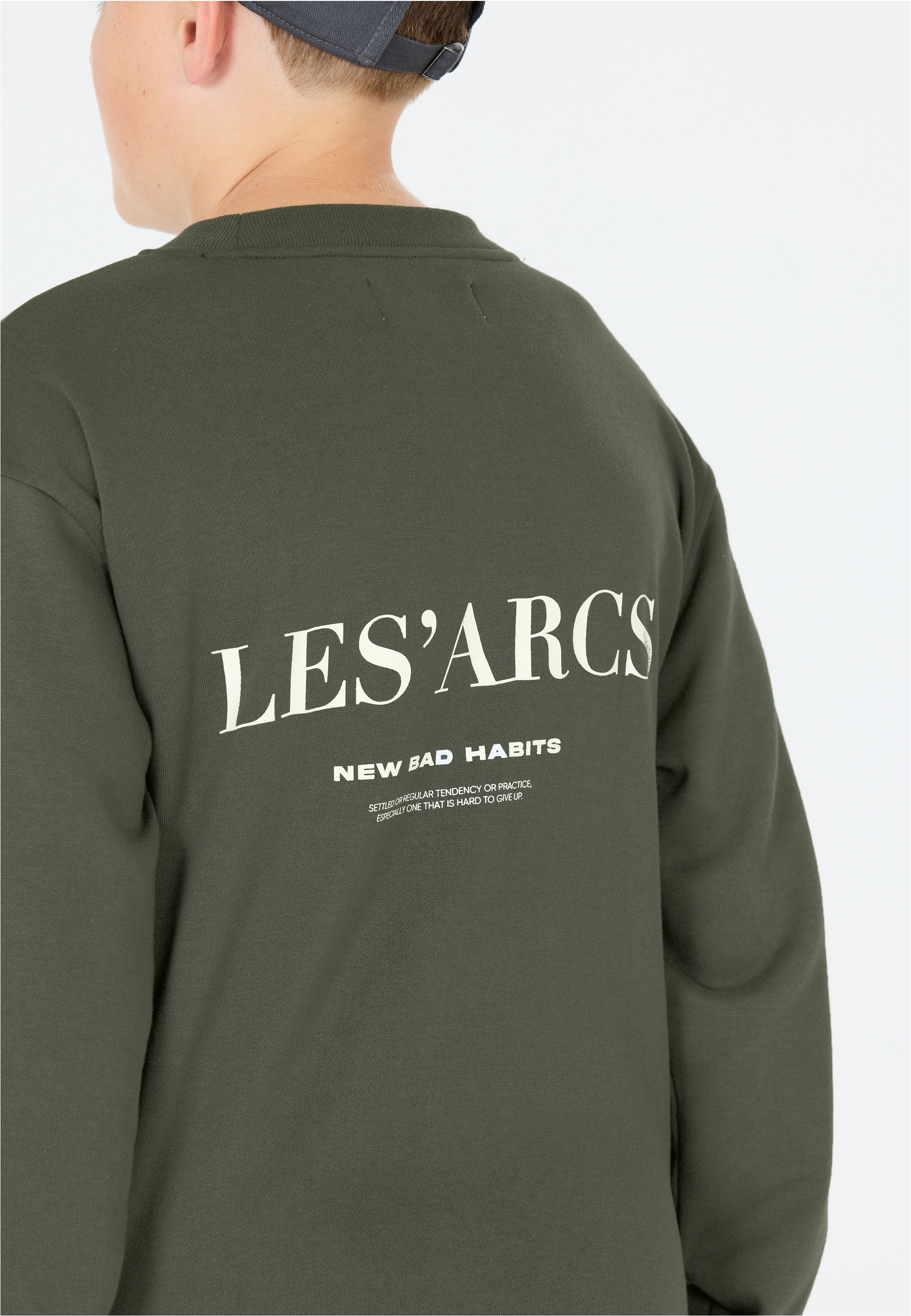 Les'Arcs Sweatshirt »Deasach«, mit stylischem Print und bequemer Passform