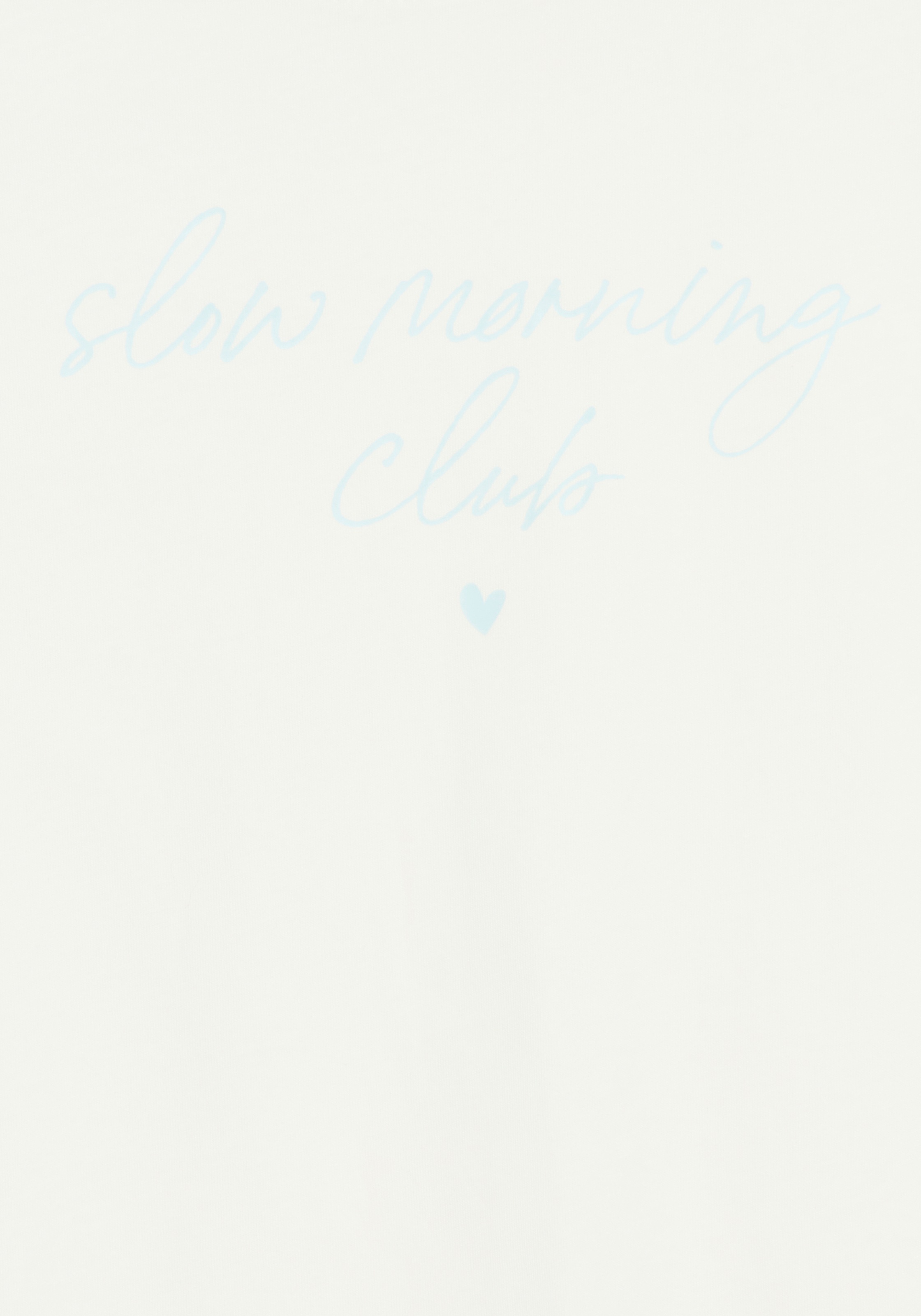 Thumbnail - Vivance Dreams Pyjamaoberteil mit frontalem Schriftzug