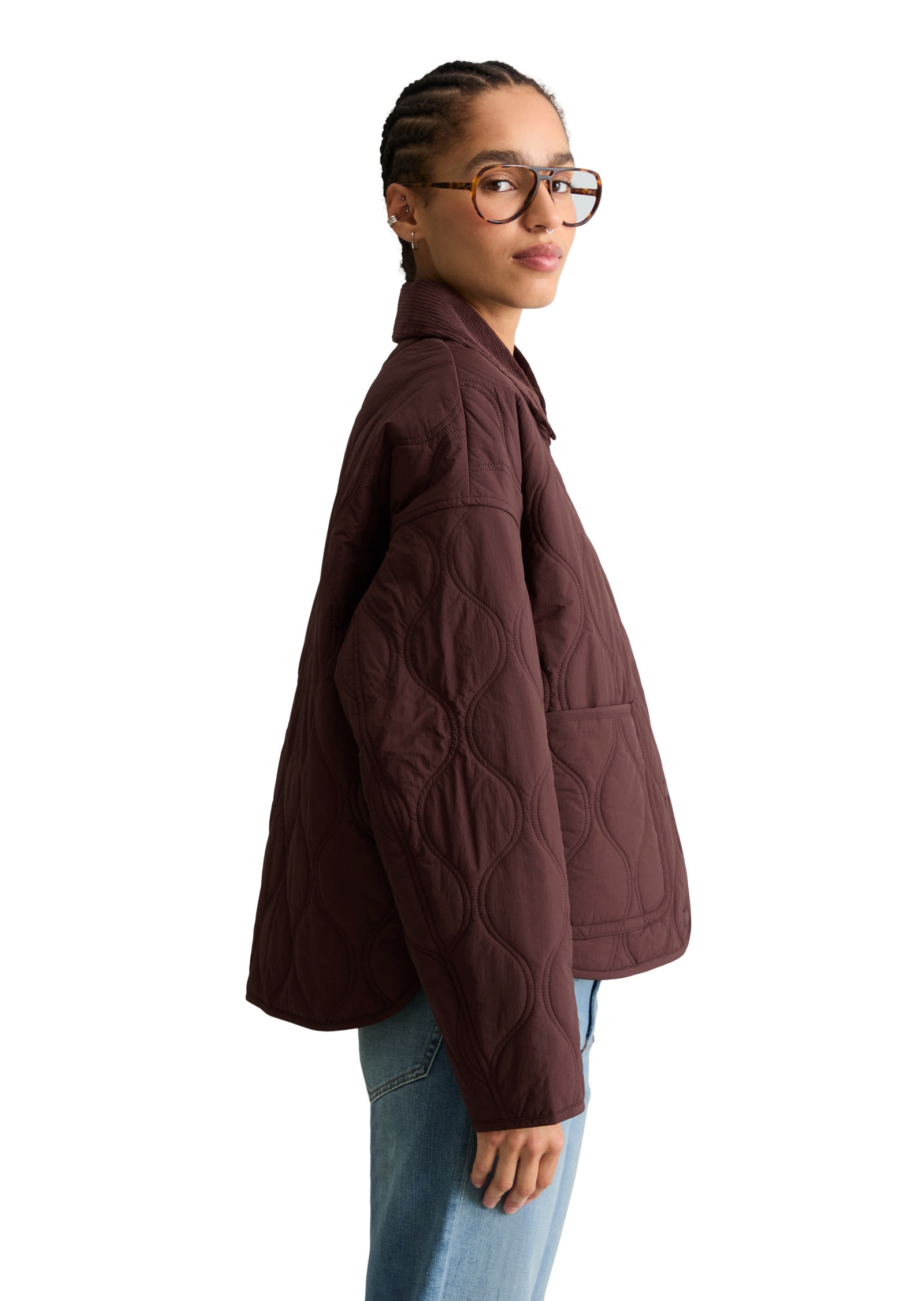 Marc O'Polo DENIM Outdoorjacke »aus recyceltem Nylon«