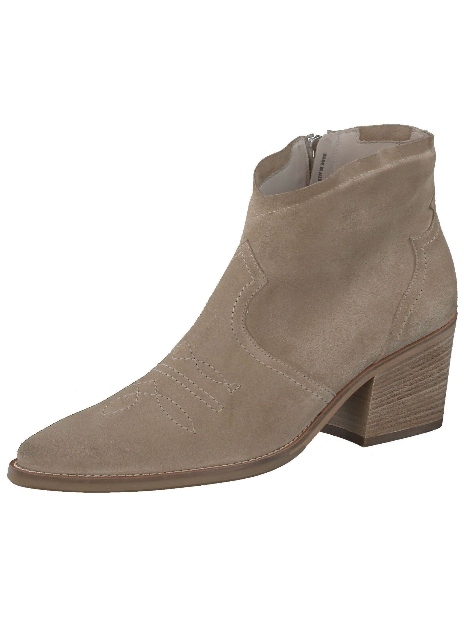Paul Green Bikerboots "Paul Green Stiefelette Veloursleder" günstig online kaufen
