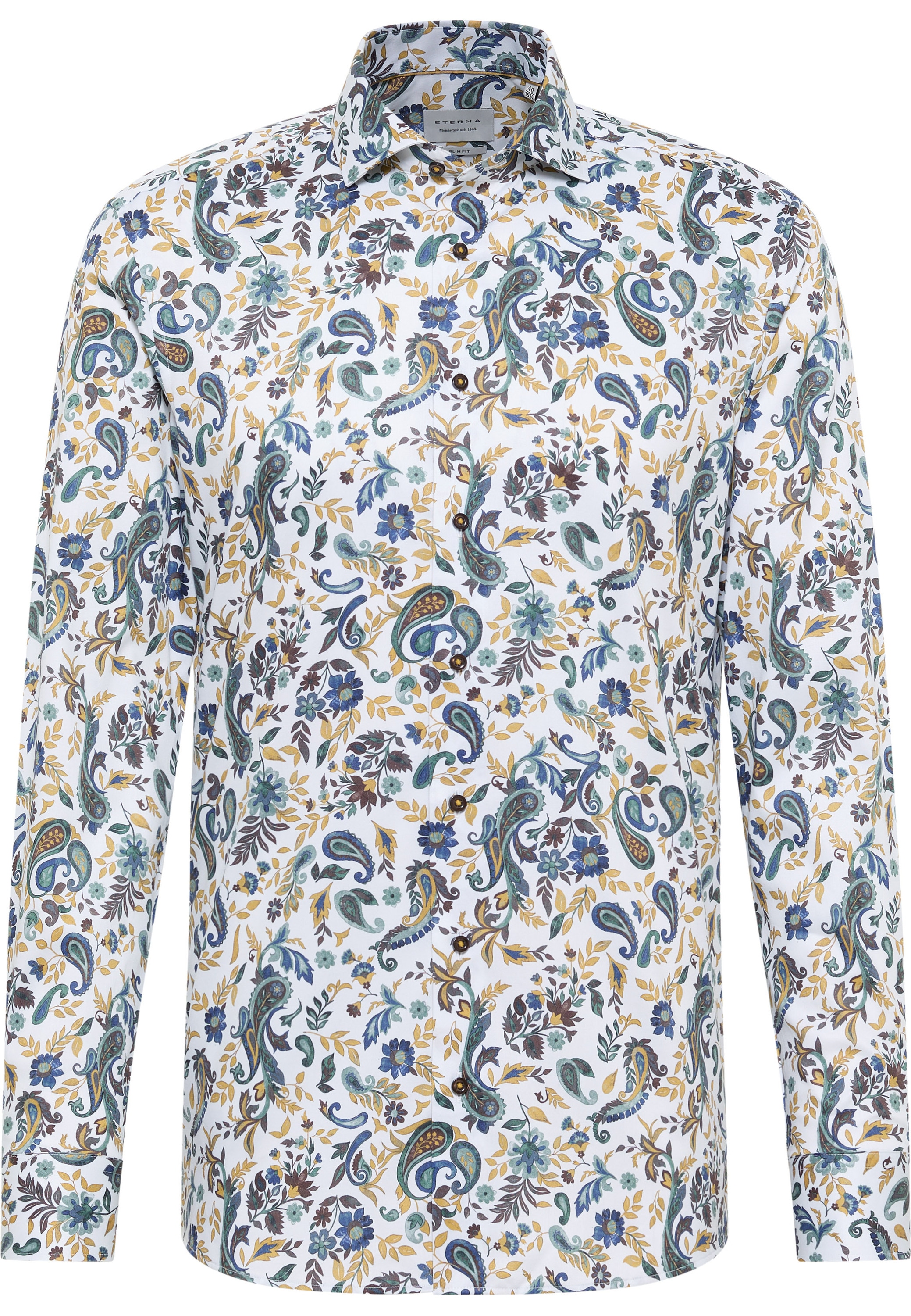 Eterna Langarmhemd »SLIM FIT«, NON IRON (bügelfrei)