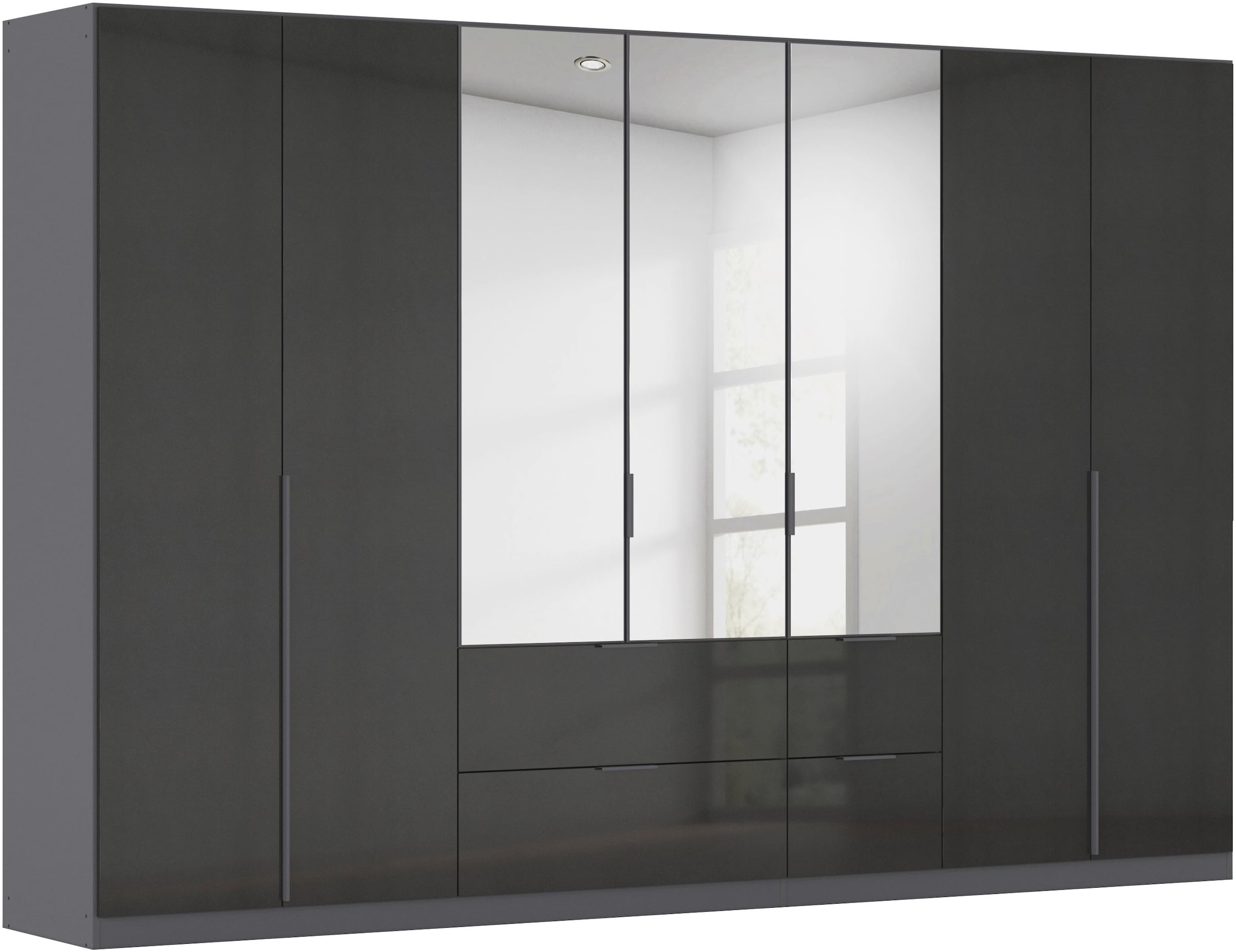 OTTO home Drehtürenschrank "Kleiderschrank Schrank Garderobe AGORDO mit Dek günstig online kaufen