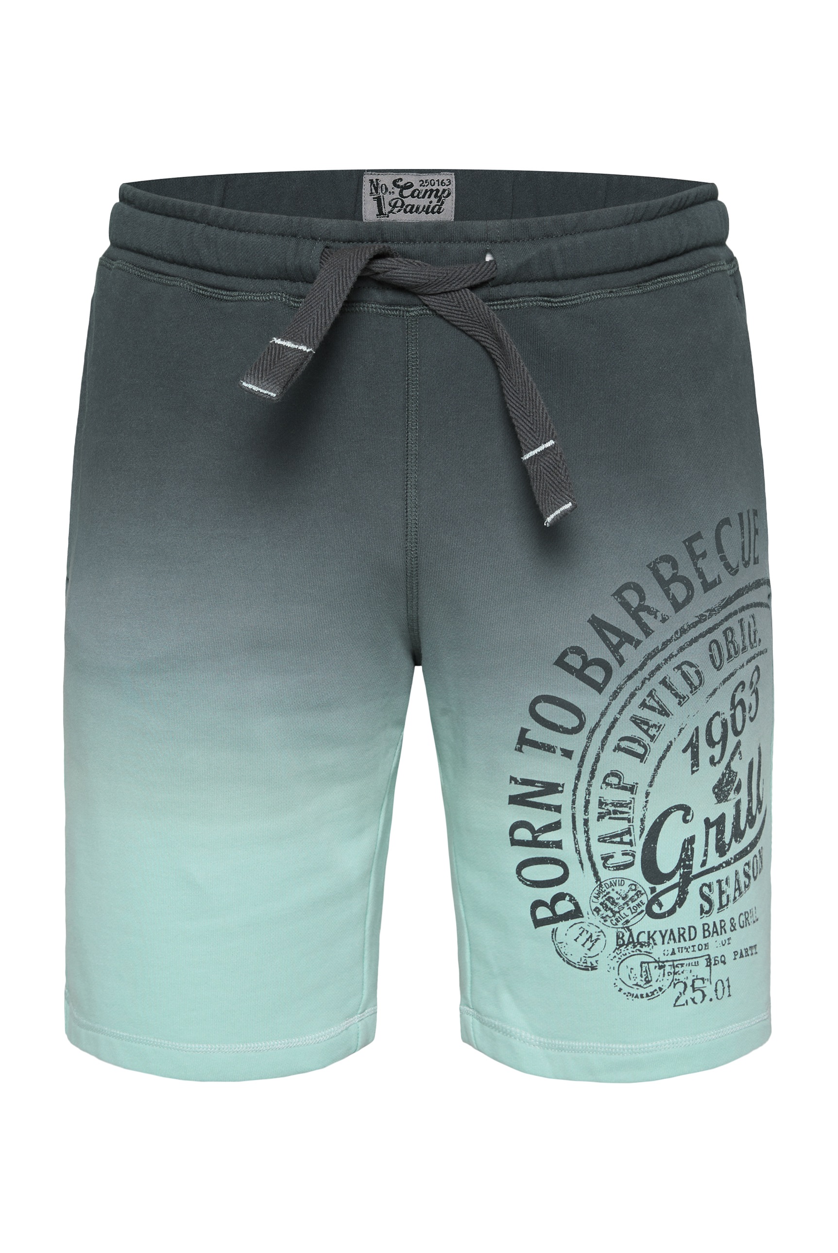 CAMP DAVID Sweatshorts, mit Elastikbund und Kordel