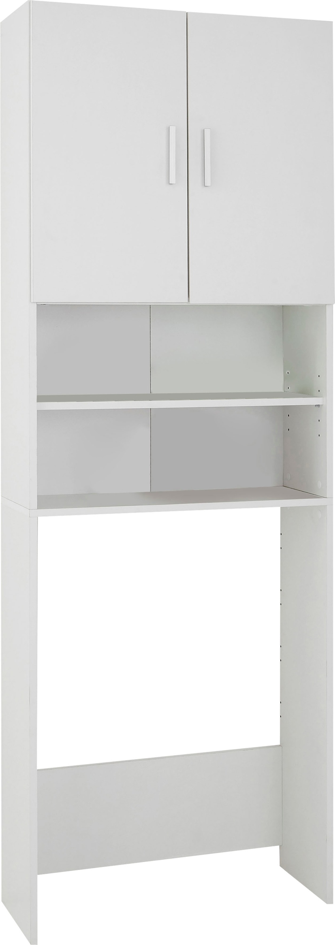 FMD Waschmaschinenumbauschrank "Olbia" mit viel Stauraum, 2 offene Fächer, günstig online kaufen