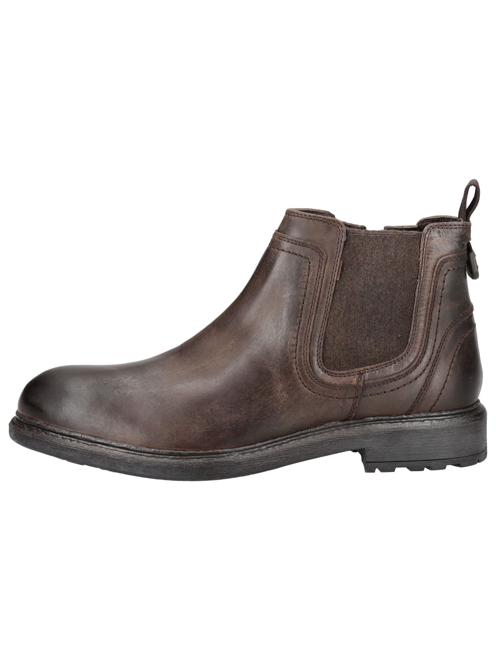 Jeep Stiefelette "Jeep Stiefelette Leder/Textil" günstig online kaufen