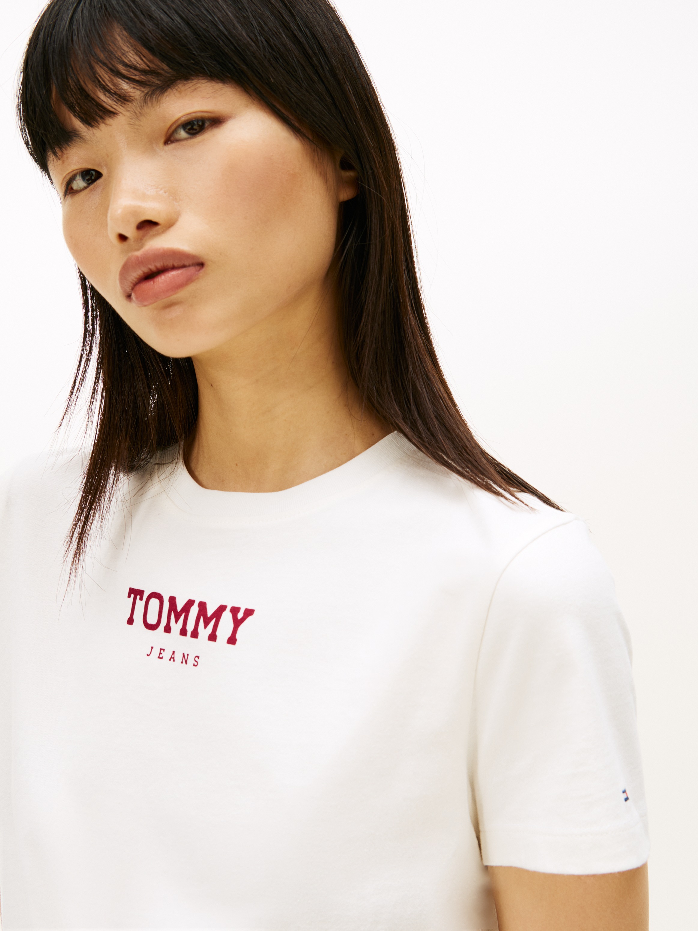 Tommy Jeans Kurzarmshirt "TJW REG ESSENTIAL LOGO 2 TEE EXT" günstig online kaufen