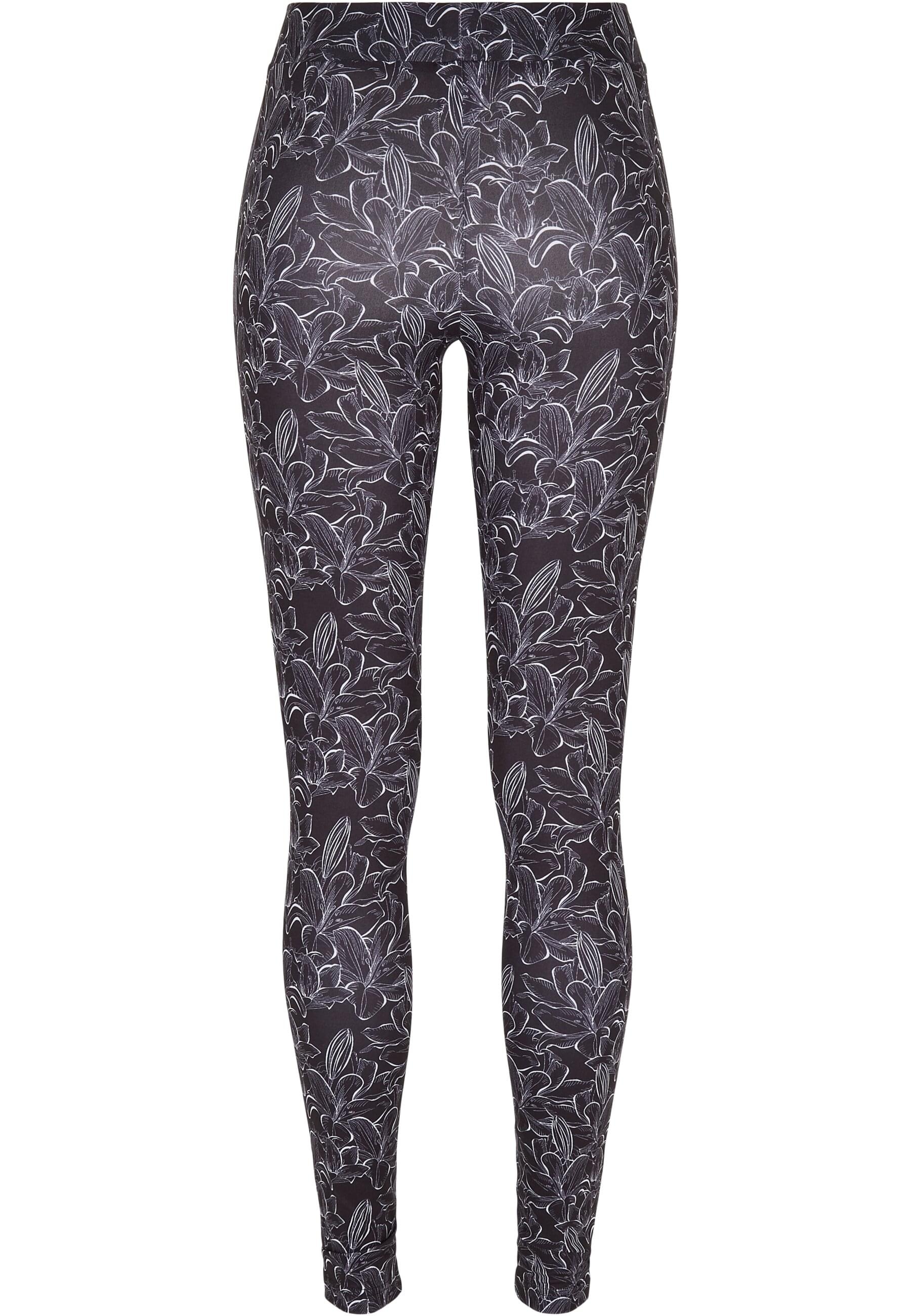 URBAN CLASSICS Leggings "Urban Classics Damen Ladies AOP Leggings" günstig online kaufen