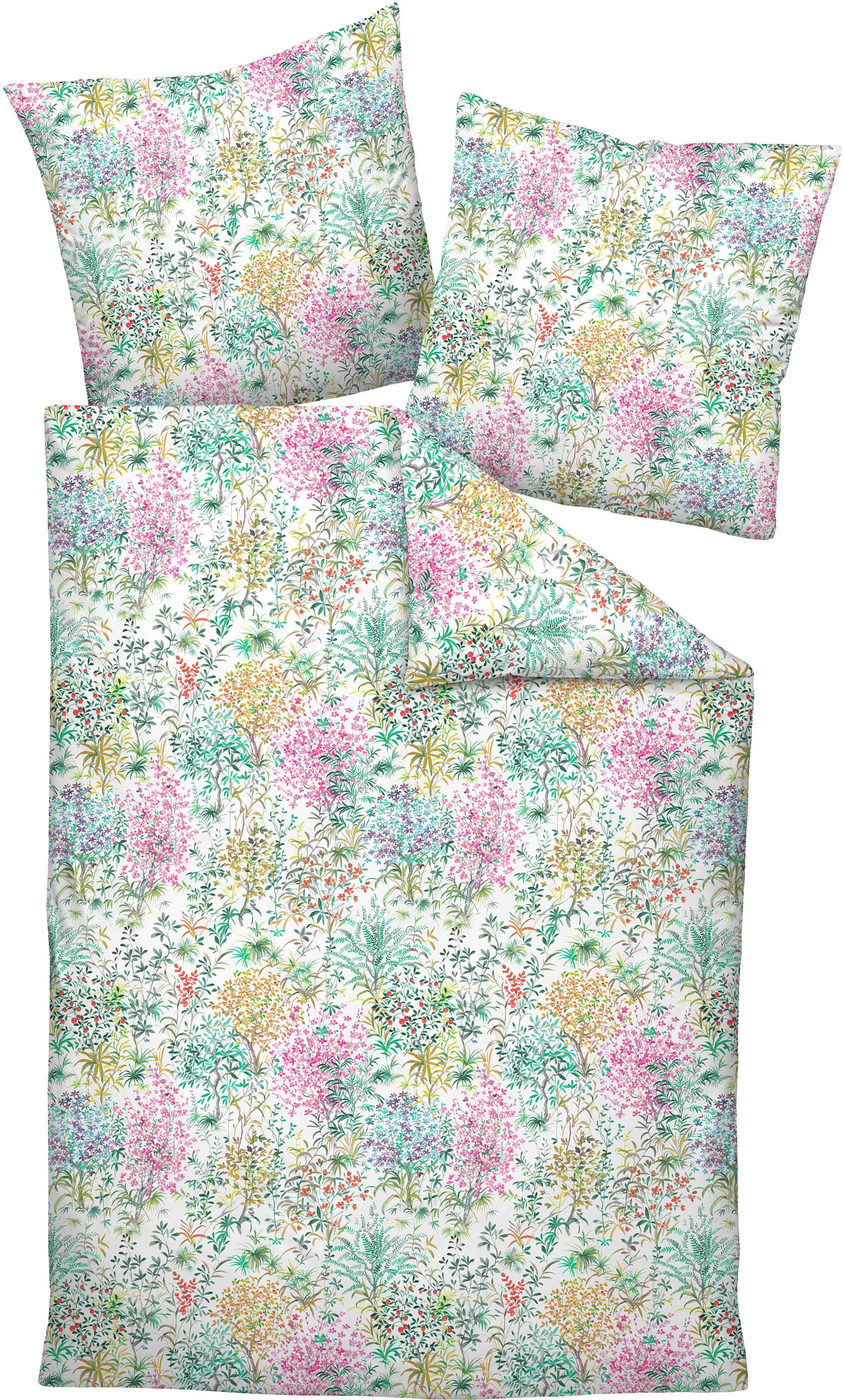 Janine Bettwäsche "MILANO 45066" 2 Stk. mit Reißverschluss günstig online kaufen