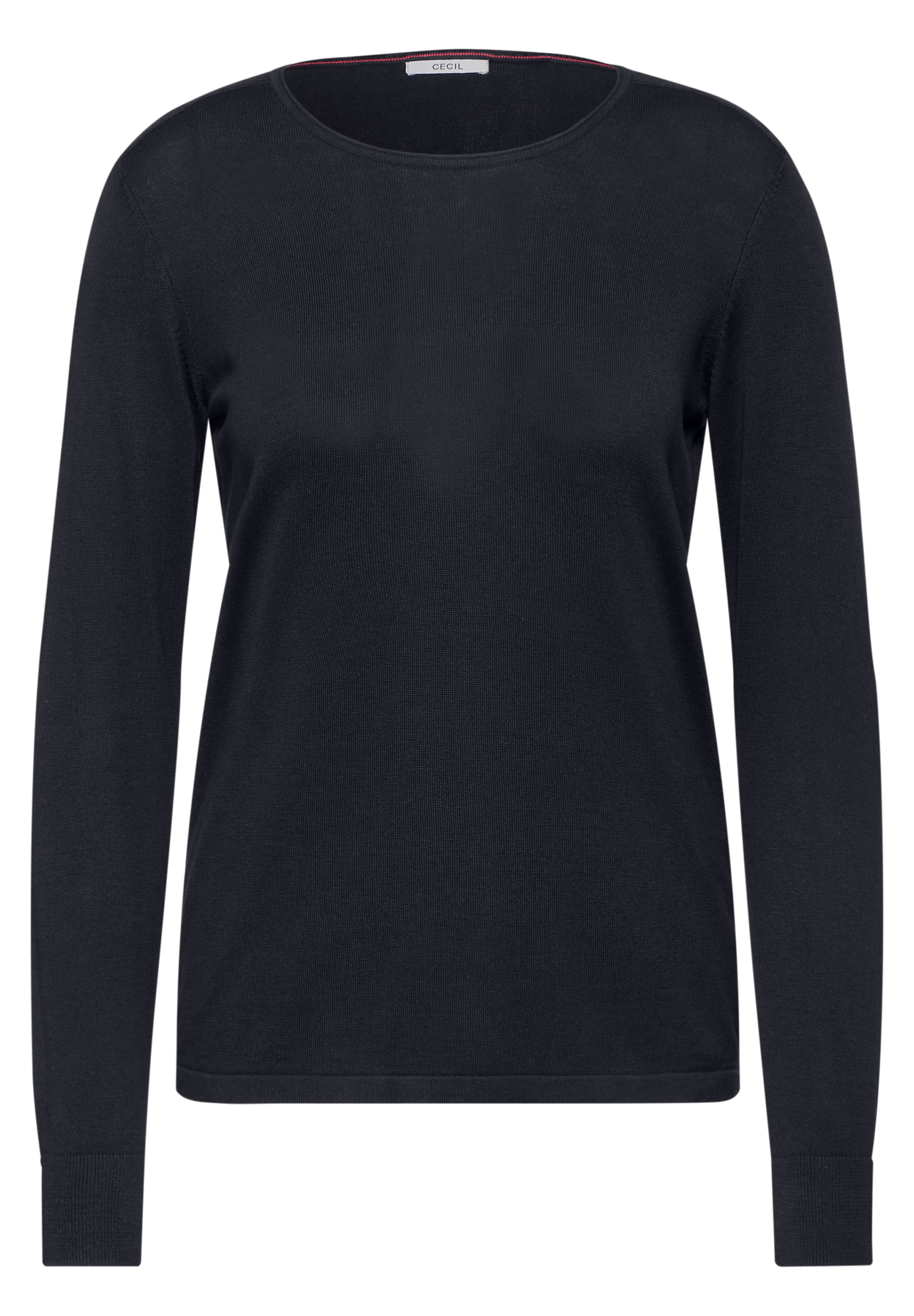 Cecil Strickpullover, mit Rundhalsausschnitt