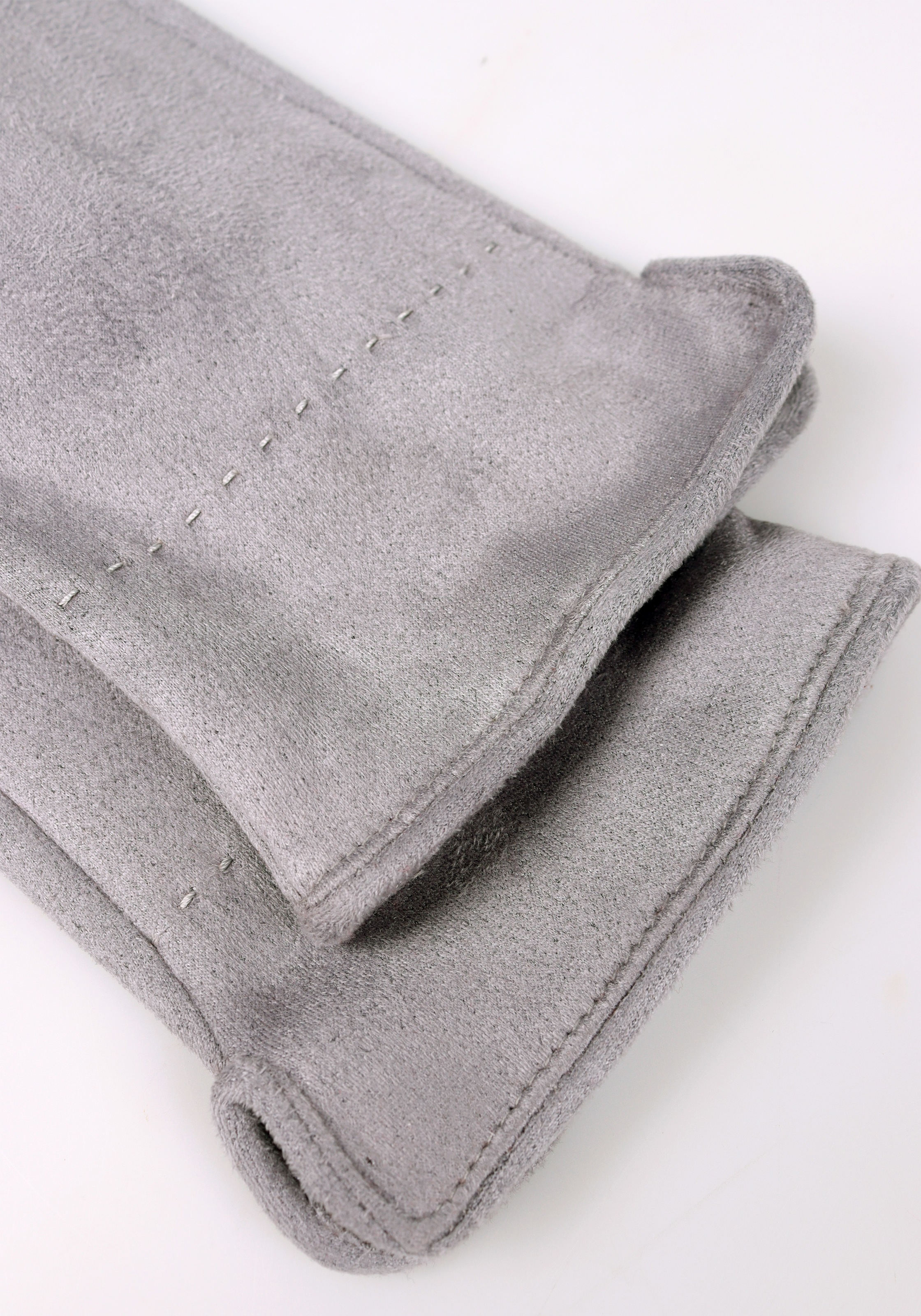 Capelli New York Strickhandschuhe 1 Paar, mit Ziernaht, Metall-Logo, Feinri günstig online kaufen