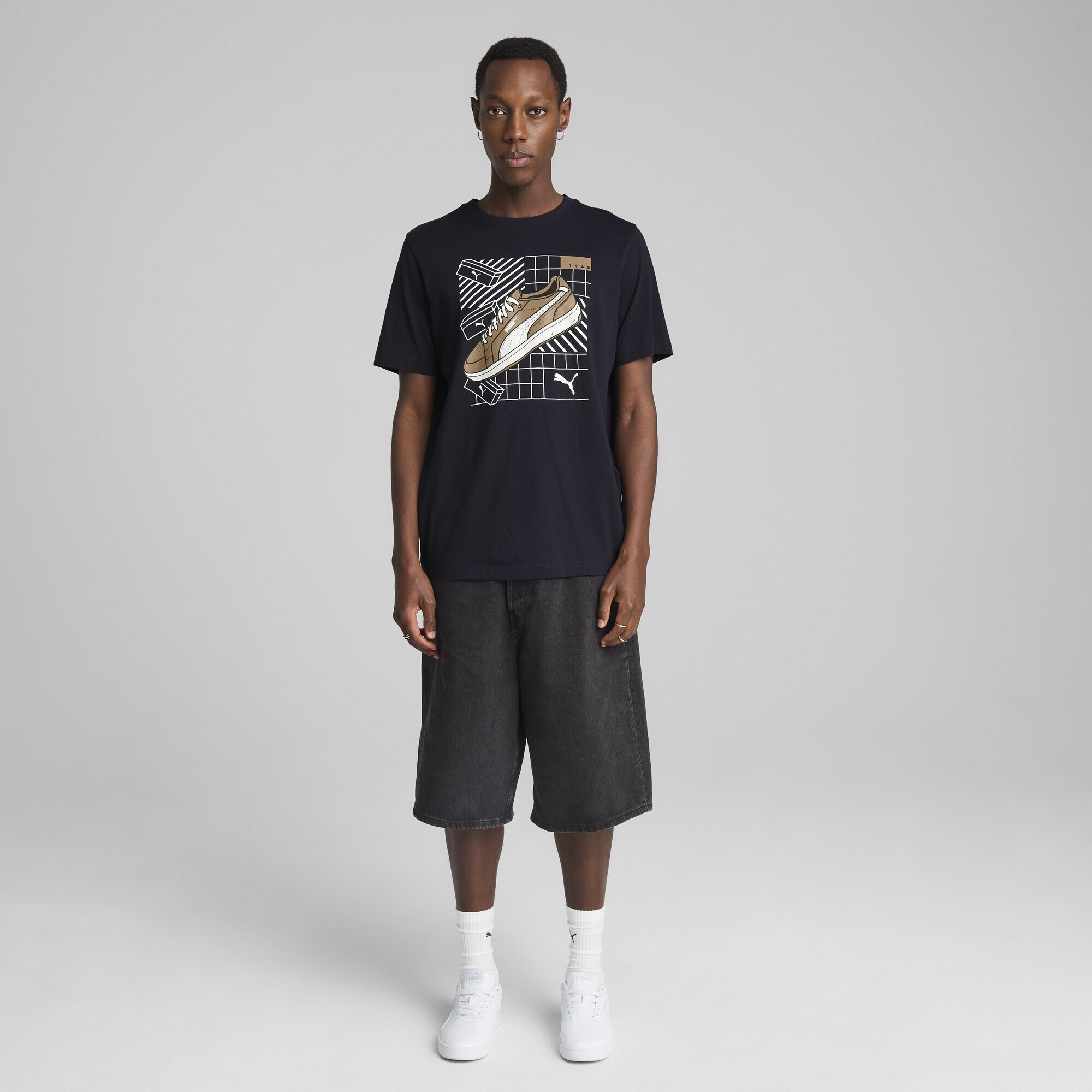 PUMA T-Shirt »Graphics Sneaker T-Shirt Herren«