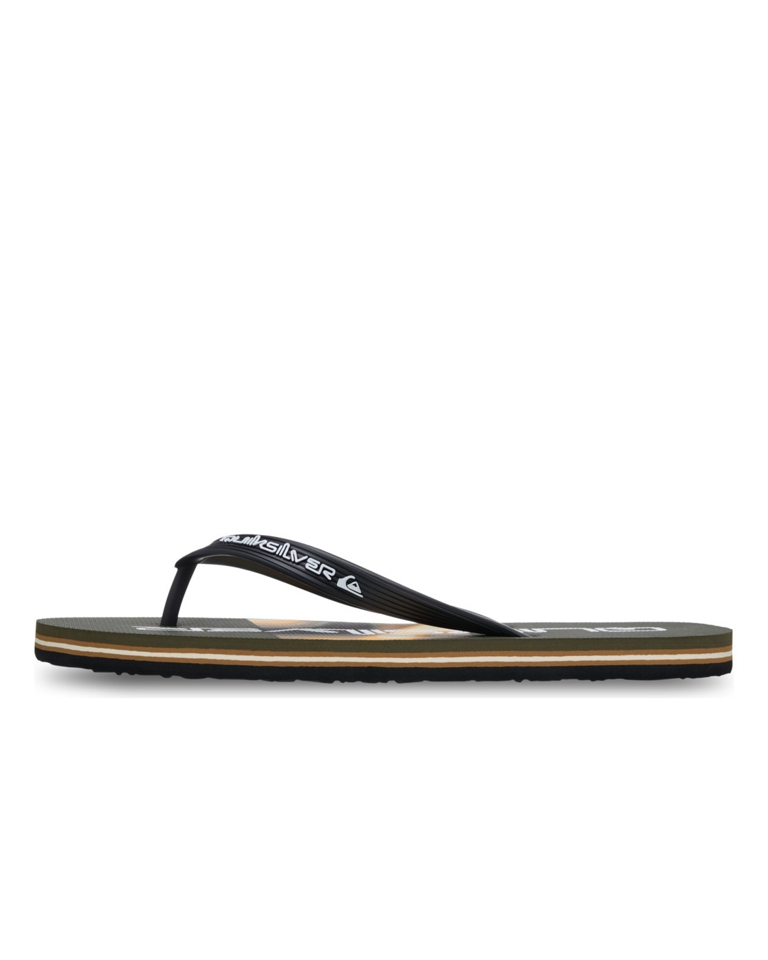 Sandale QUIKSILVER "Molokai Stripe", Herren, Gr. 12(45), grape leaf holmes, Obermaterial:Obermaterial: 100% Synthetik, Futter: 100% Synthetik, Laufsohle: 100% Schwammgummi;, Schuhe Sandale 3