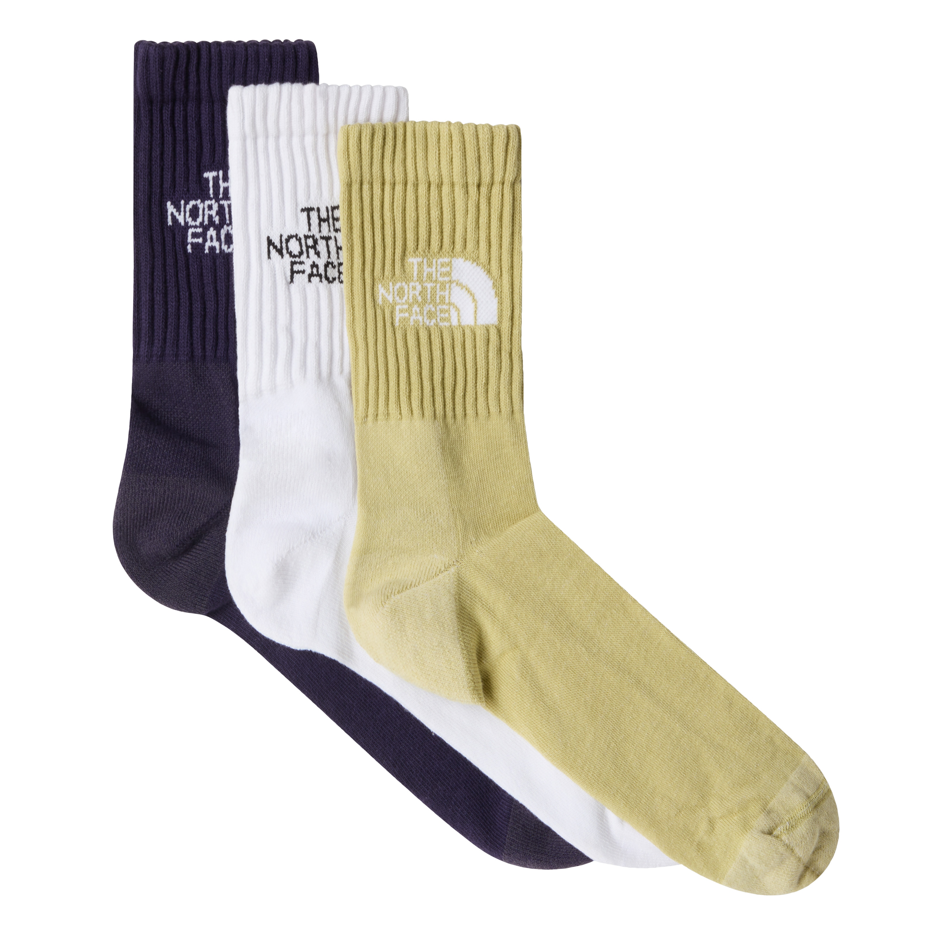 The North Face Socken "EVERYDAY STANDARD CREW SOCK - 3P" für sportive Aktivitäten, mit klassischem Logo am oberen Rand