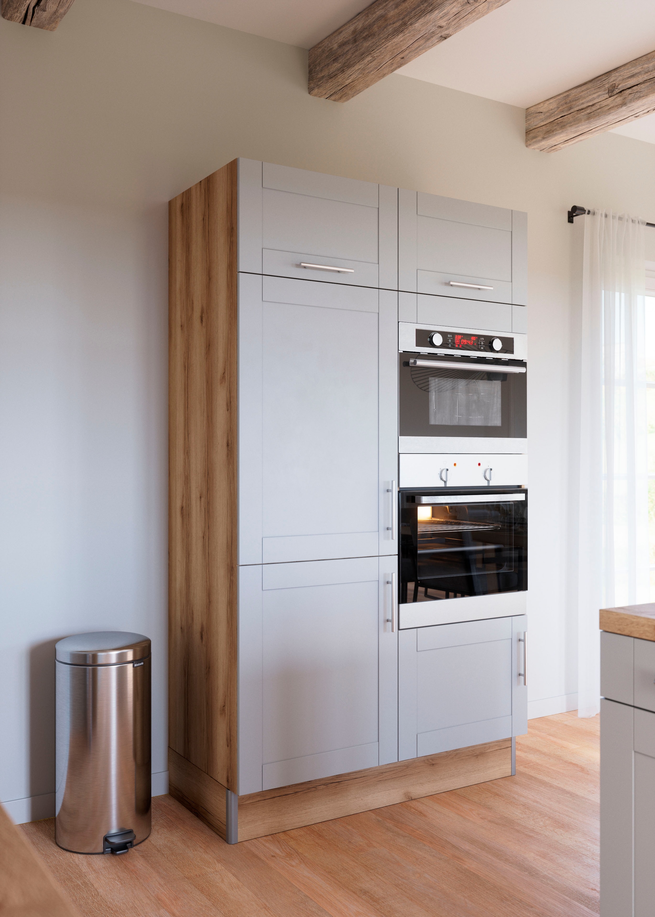 OPTIFIT Küche »Ahus«, 120 cm breit, ohne E-Geräte, Soft Close Funktion |  BAUR