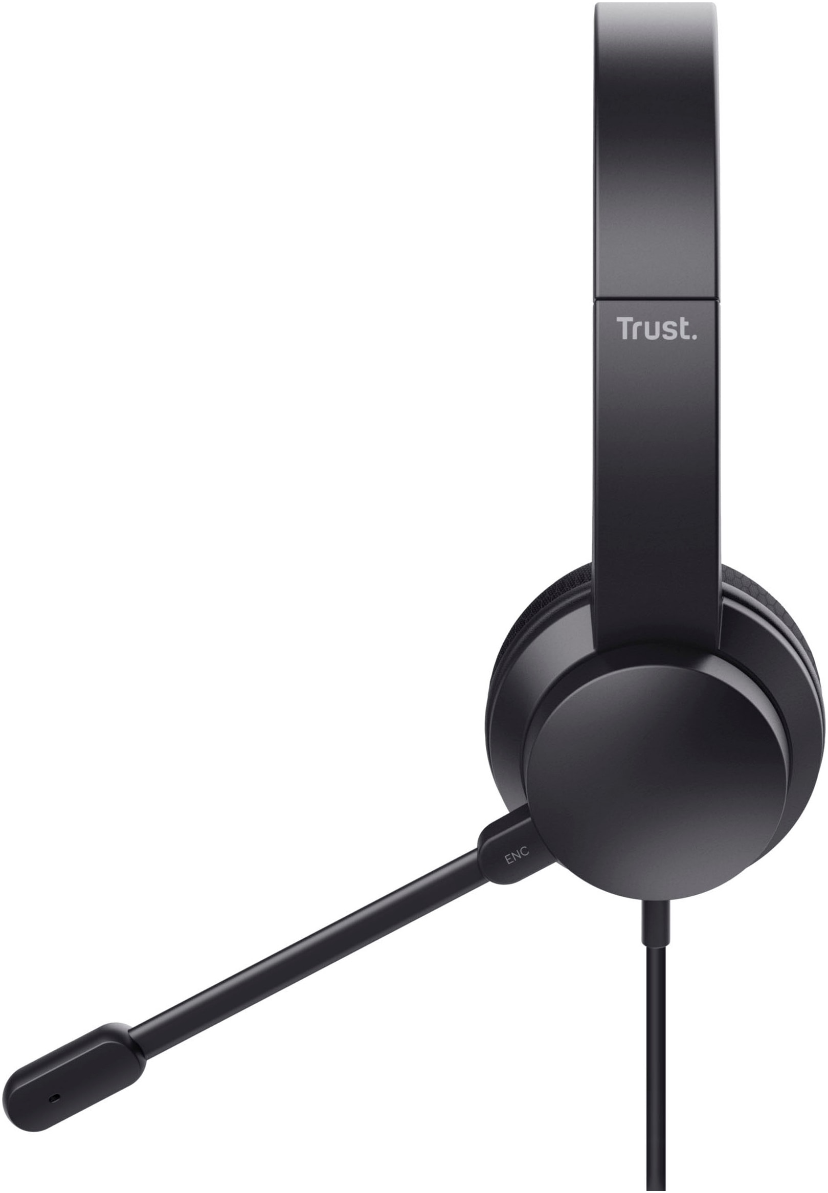 Trust Gaming-Headset »Ayda USB-ENC-Kopfhörer für PC«, Freisprechfunktion-Rauschunterdrückung-Stummschaltung