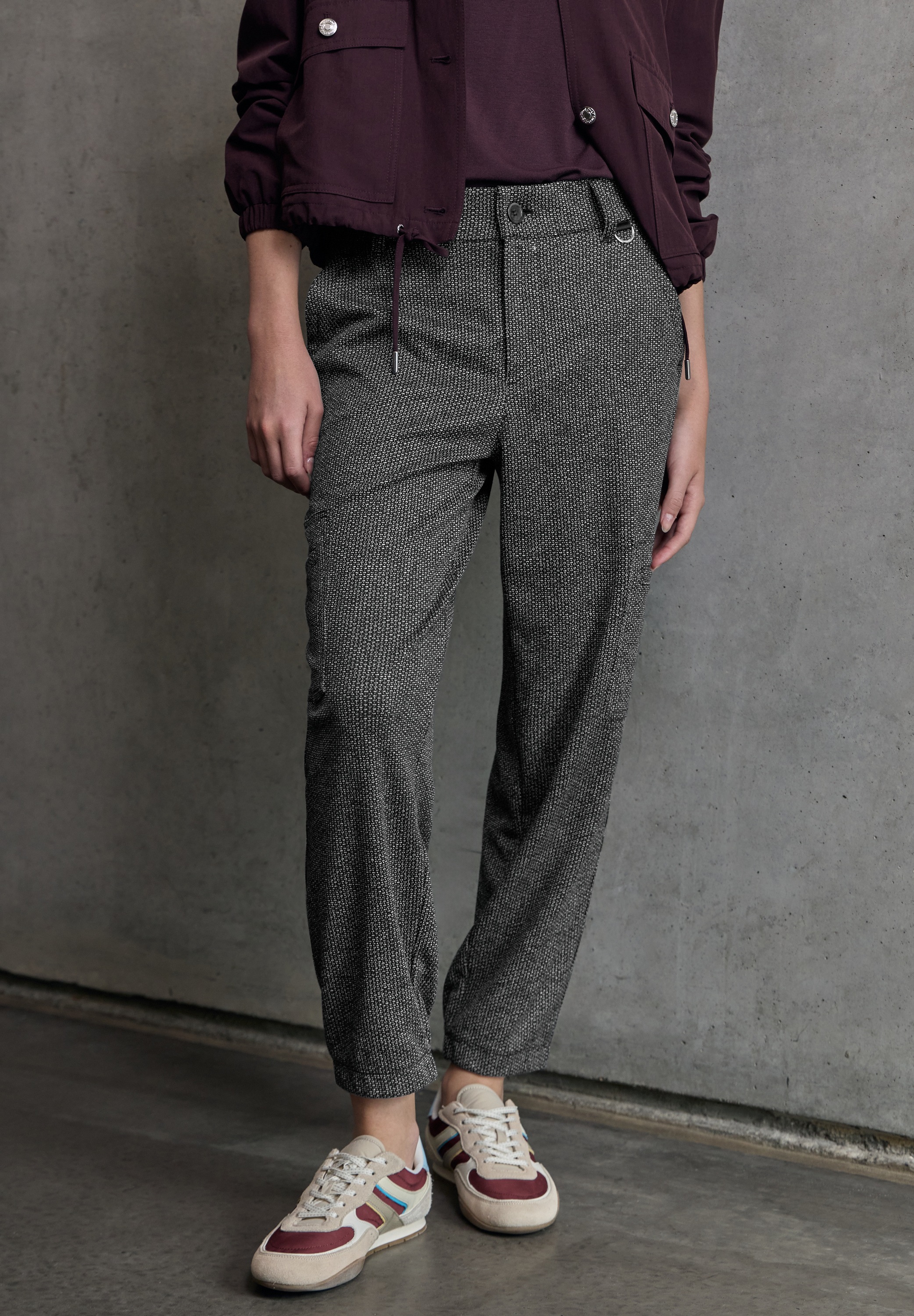 STREET ONE STUDIO Cargohose  High Waist